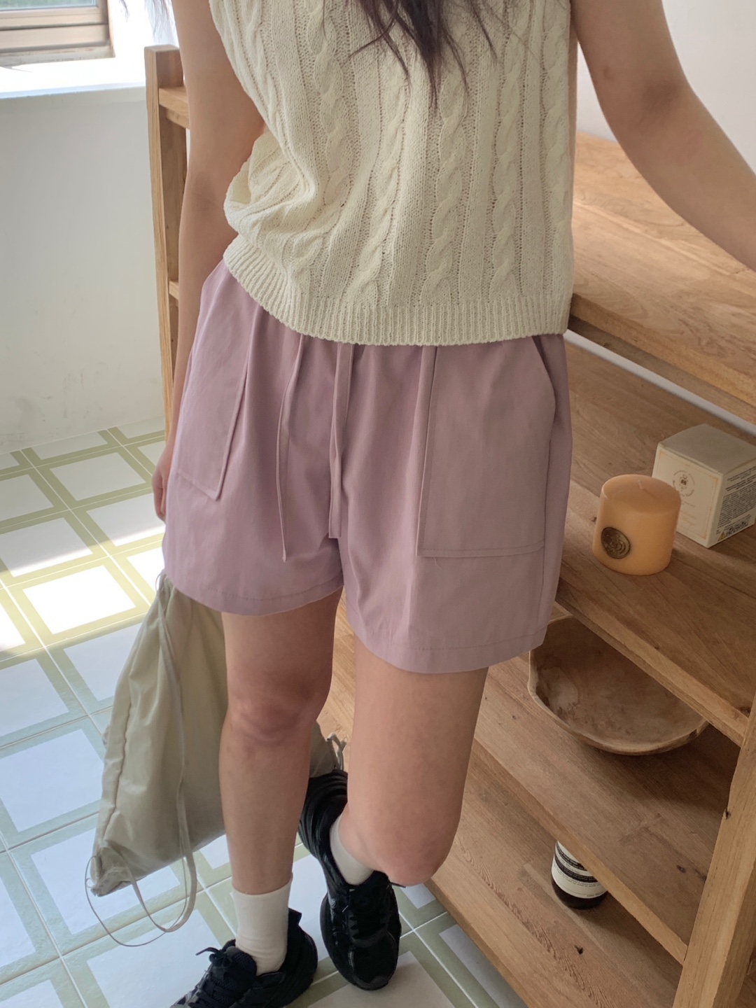 スクエアポケットドロストショートパンツ | 詳細画像6