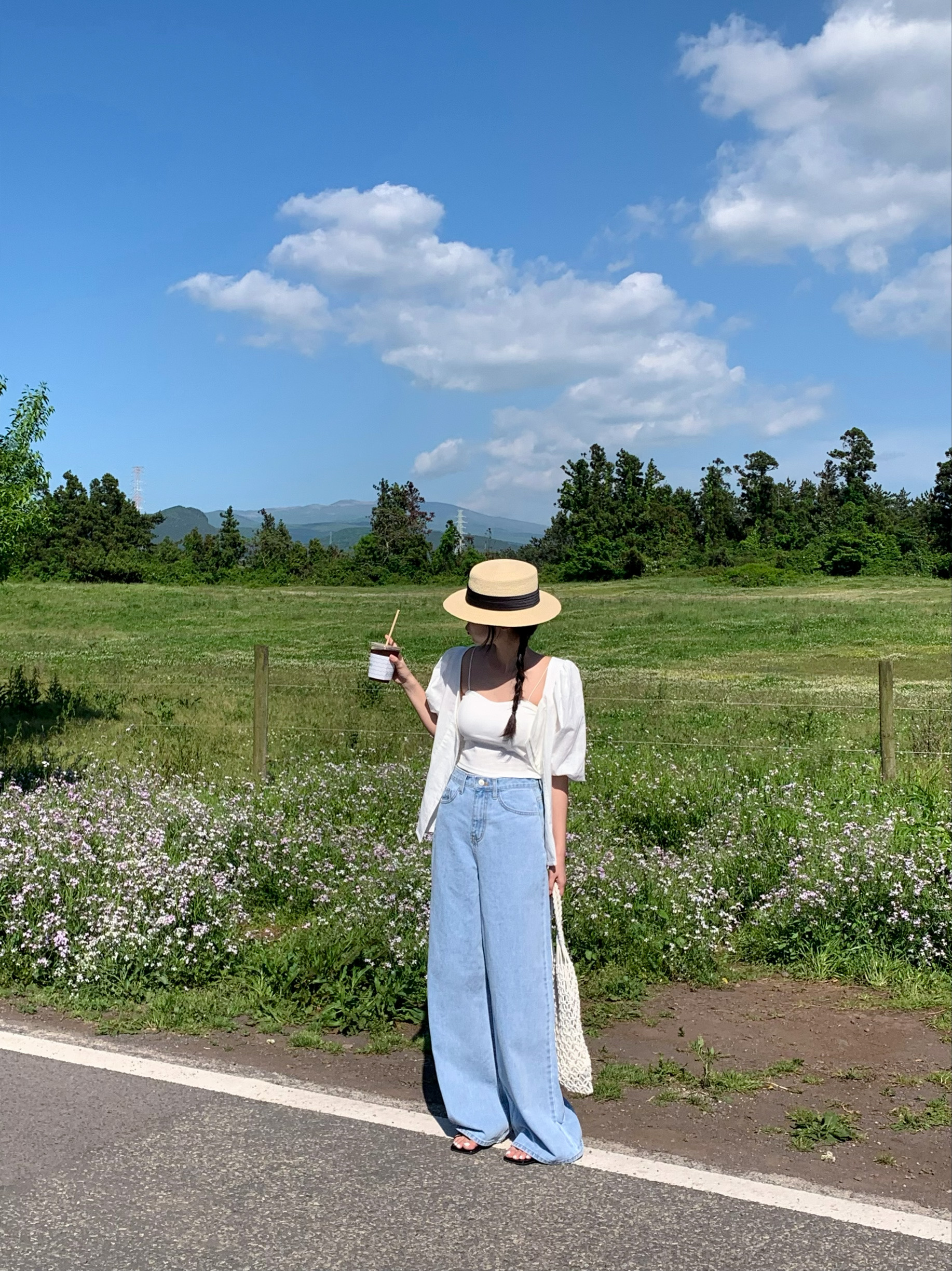 ロングワイドデニムパンツ | 詳細画像3