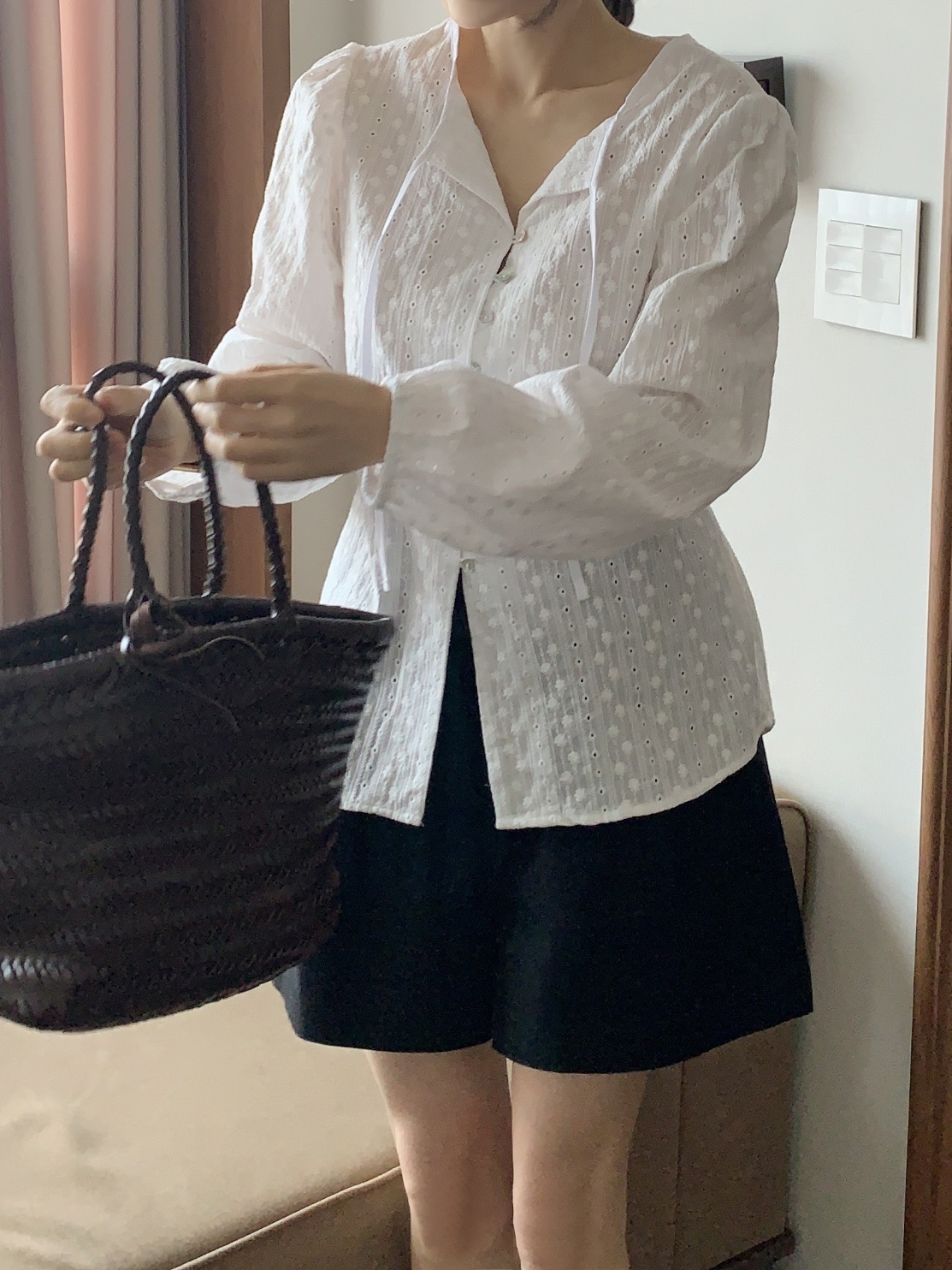 ツータックバックゴムショートパンツ | 詳細画像23