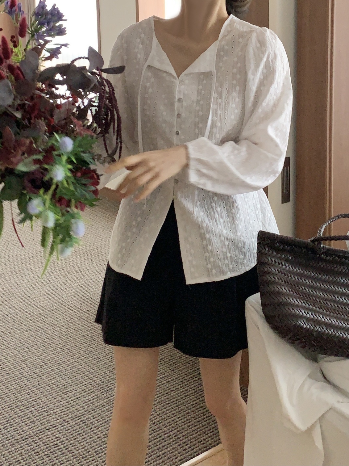 ツータックバックゴムショートパンツ | 詳細画像30