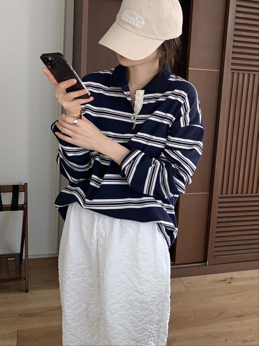 2WAYフラワーエンボスパンツ | 詳細画像7