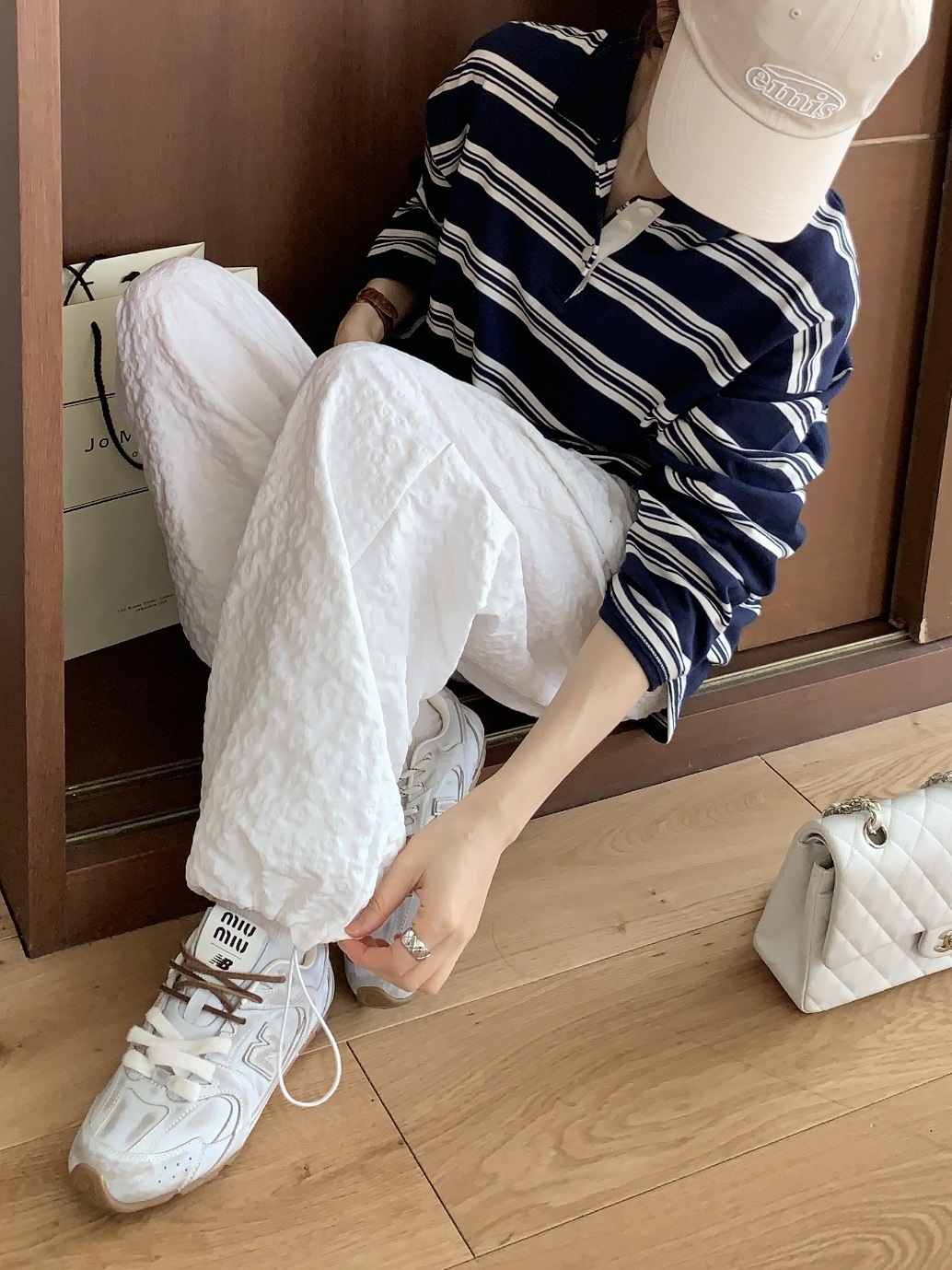 2WAYフラワーエンボスパンツ | 詳細画像15
