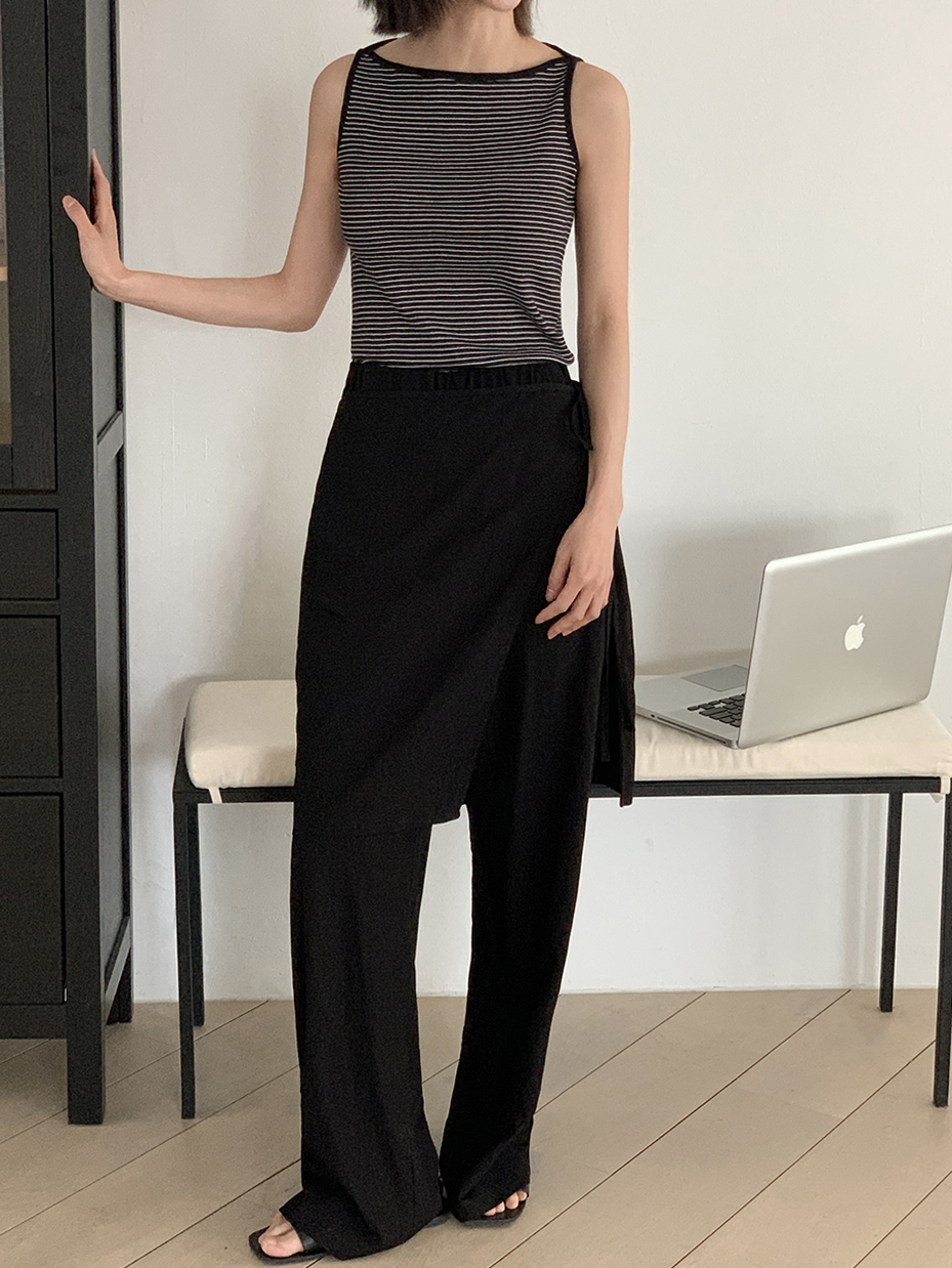 リボンラップスカートレイヤードパンツ | 詳細画像7