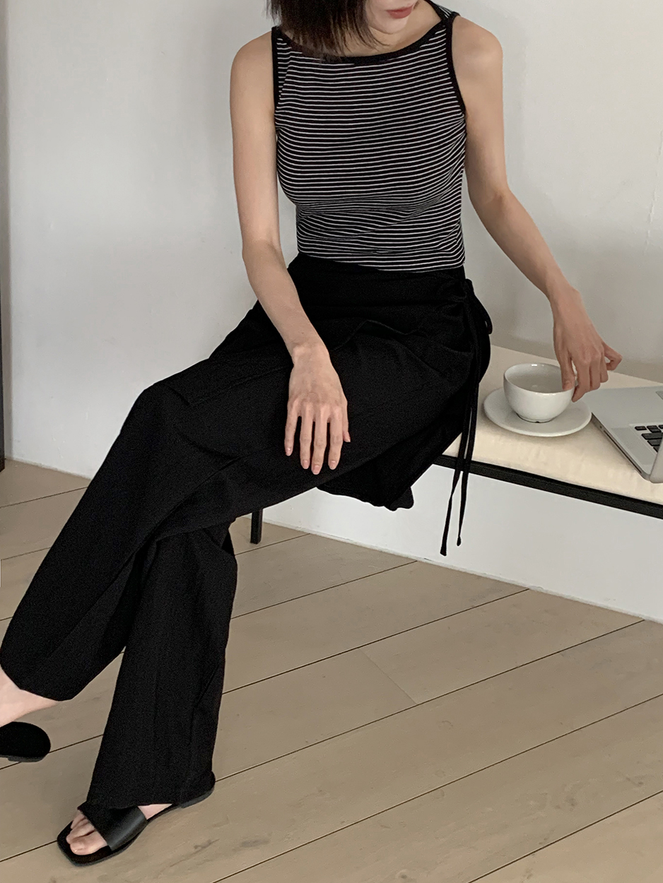 リボンラップスカートレイヤードパンツ | 詳細画像8