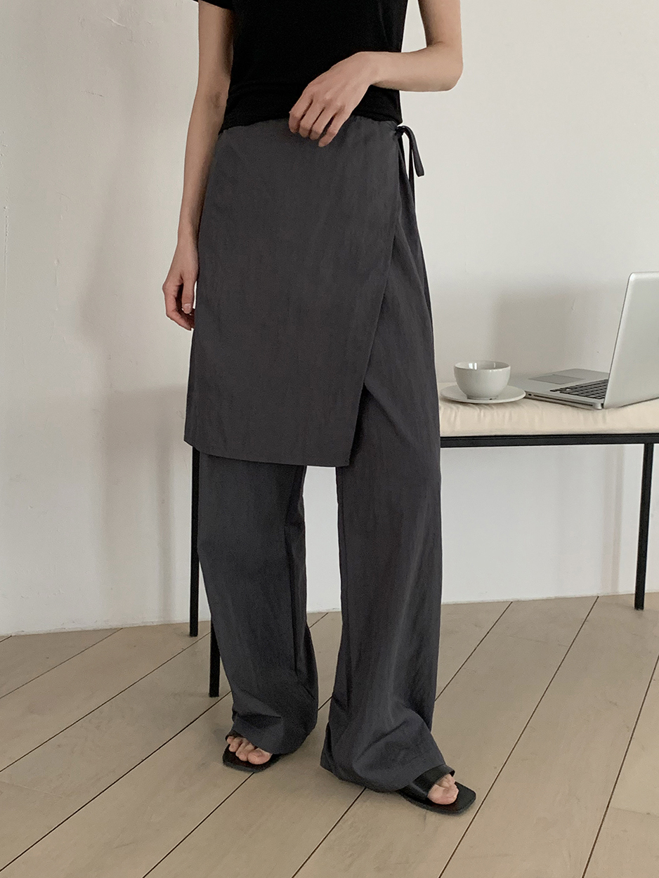 リボンラップスカートレイヤードパンツ | 詳細画像10