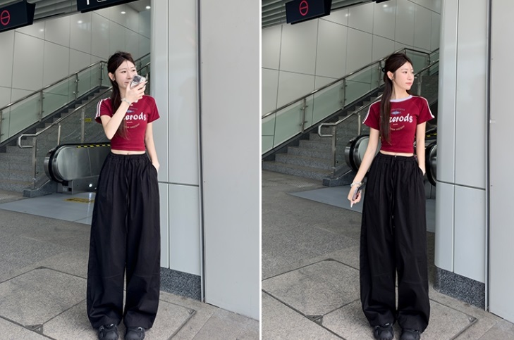 ラインダーツドロストワイドパンツ | 詳細画像12