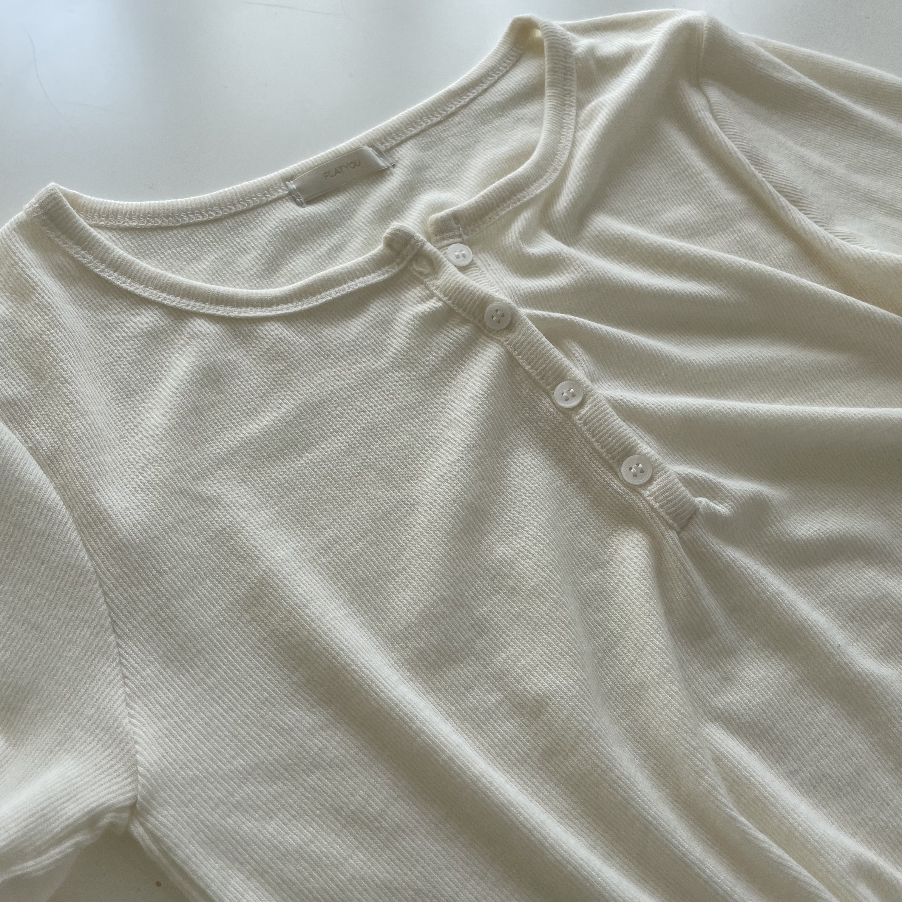ヘンリーネックリブTシャツ | 詳細画像36