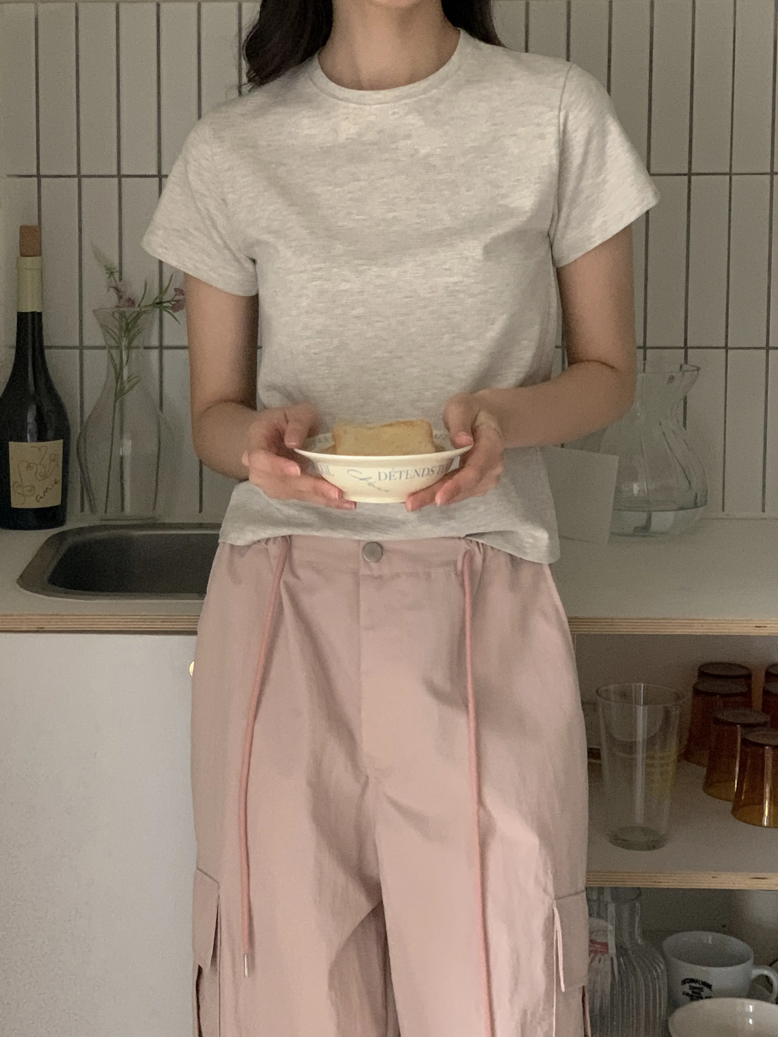 ラウンドネック半袖Tシャツ | 詳細画像1