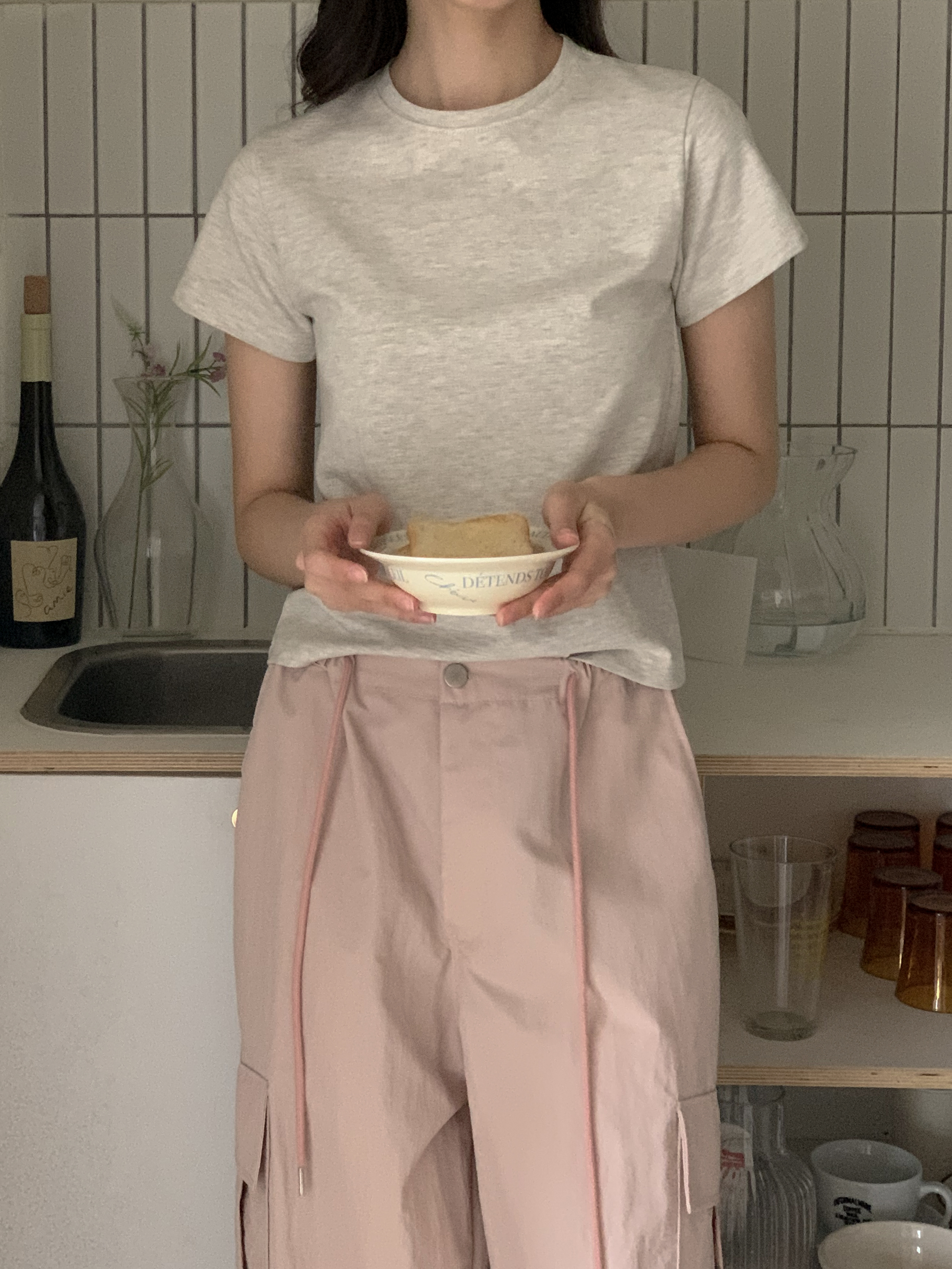 ラウンドネック半袖Tシャツ | 詳細画像8