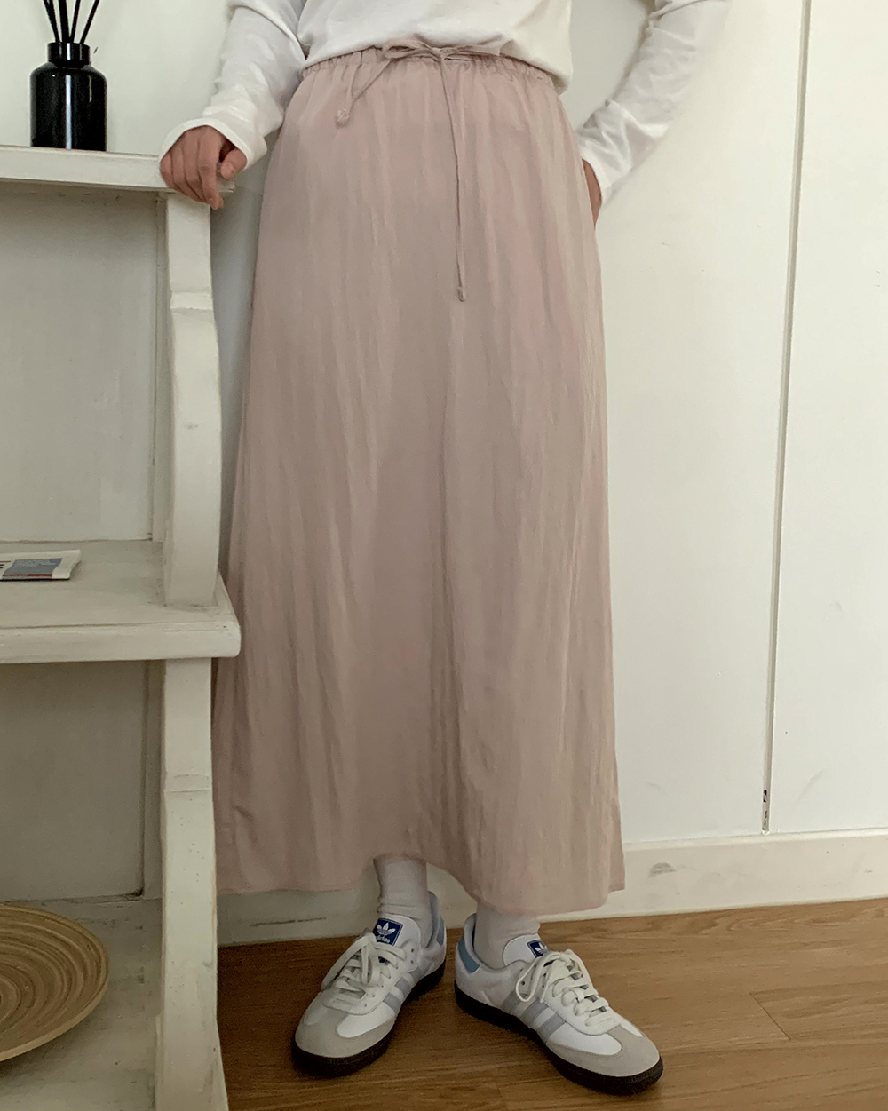 ドロストスリットロングスカート | 詳細画像3