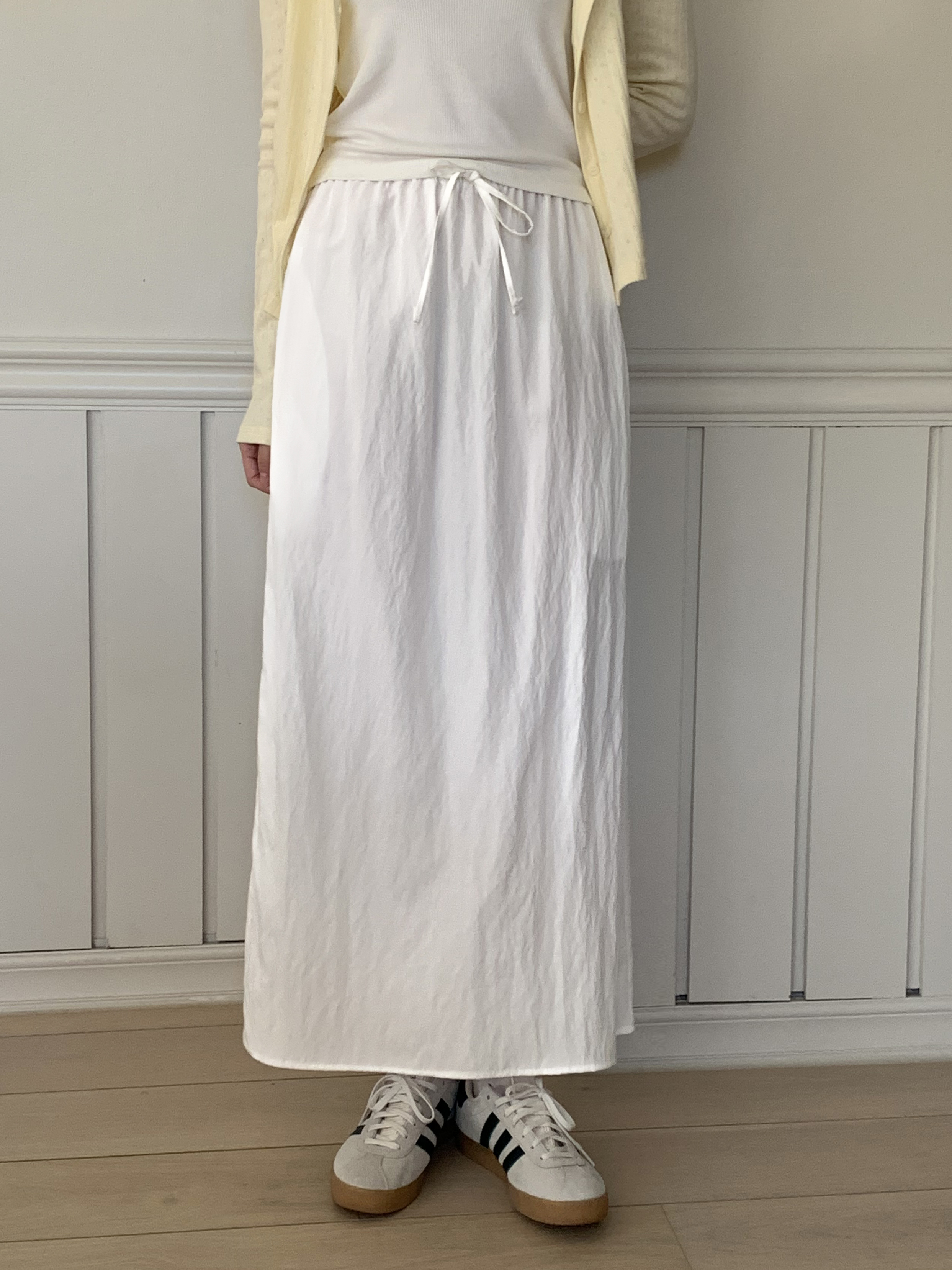 ドロストスリットロングスカート | 詳細画像8