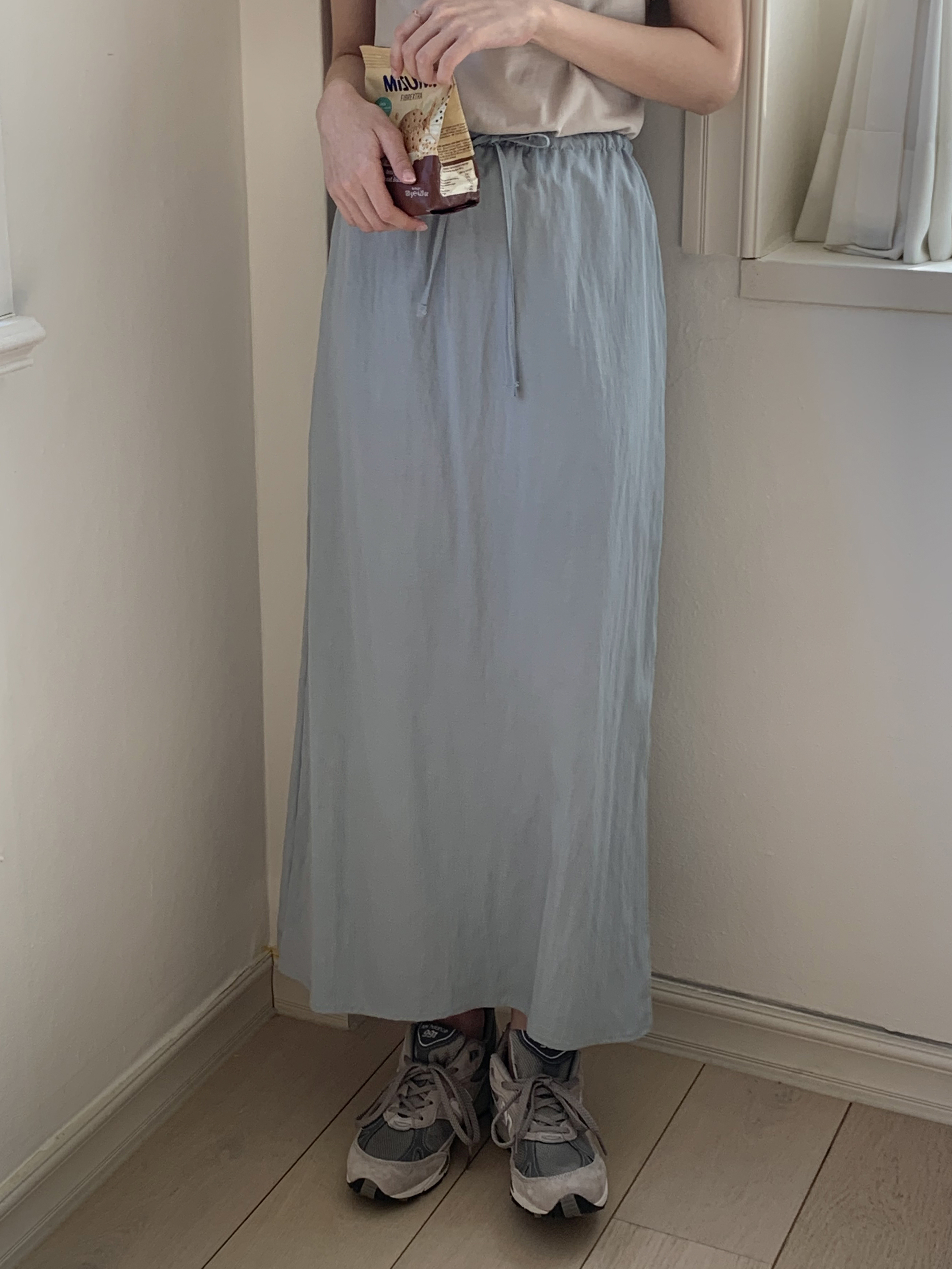 ドロストスリットロングスカート | 詳細画像13