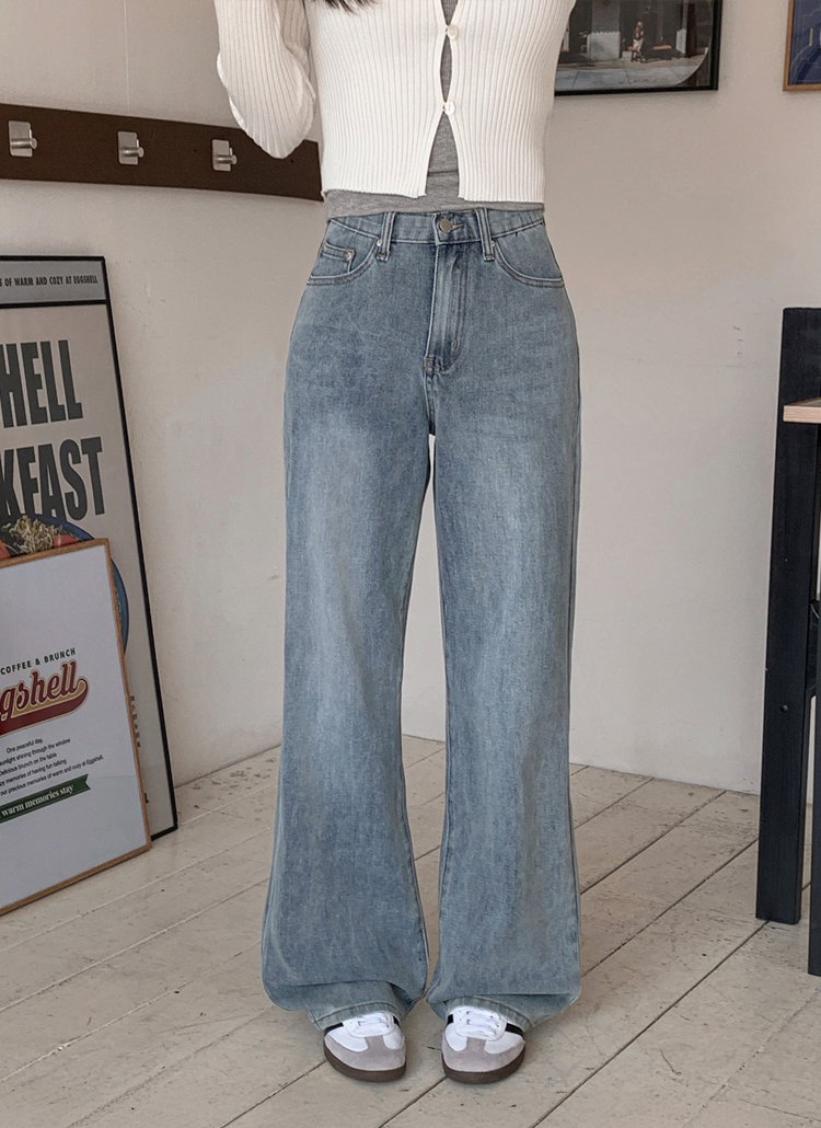 3TYPEハイウエストルーズフォルムデニムパンツ | highclassic | 詳細画像1