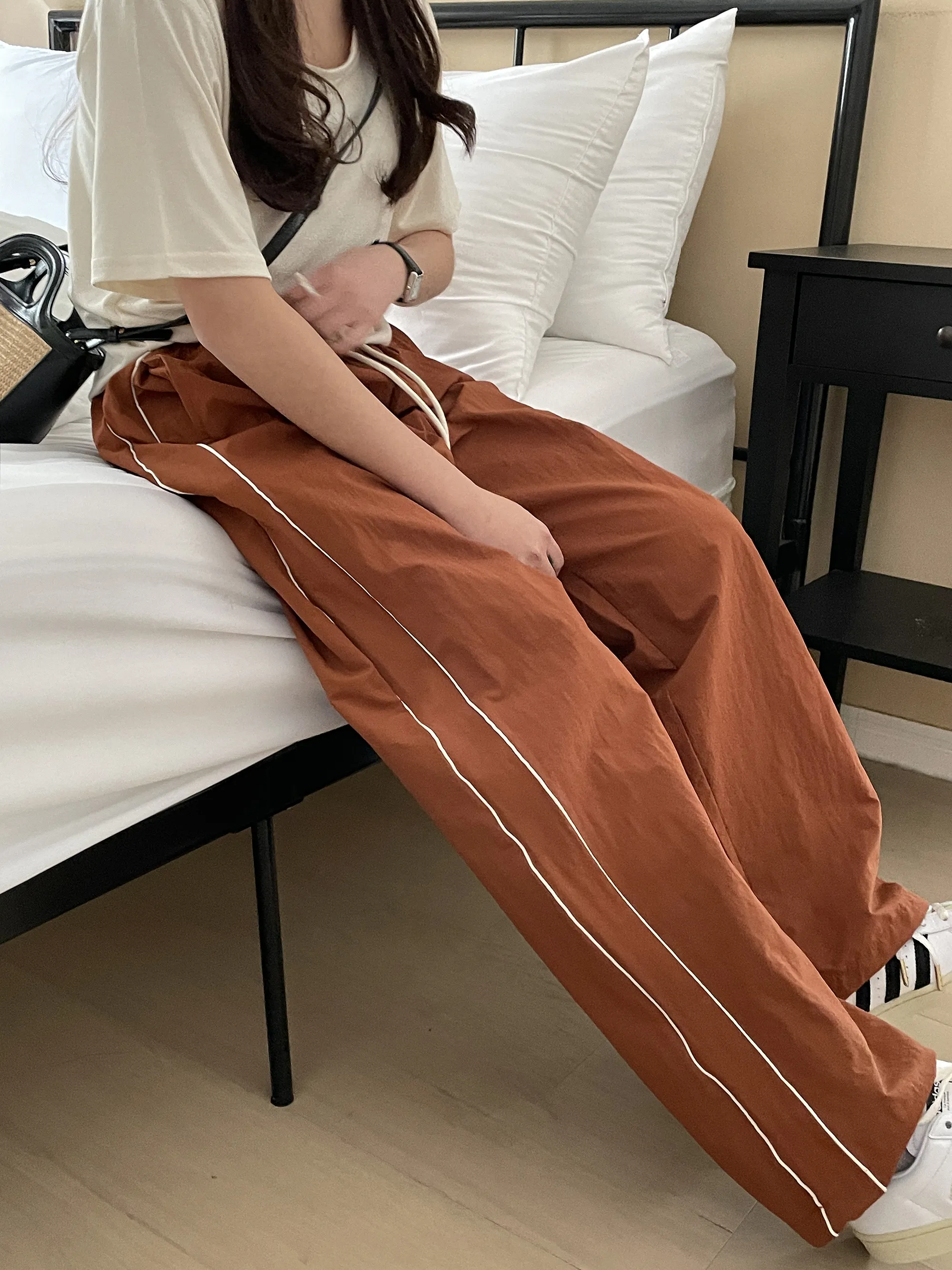 2WAYダブルパイピングナイロンパンツ | 詳細画像1