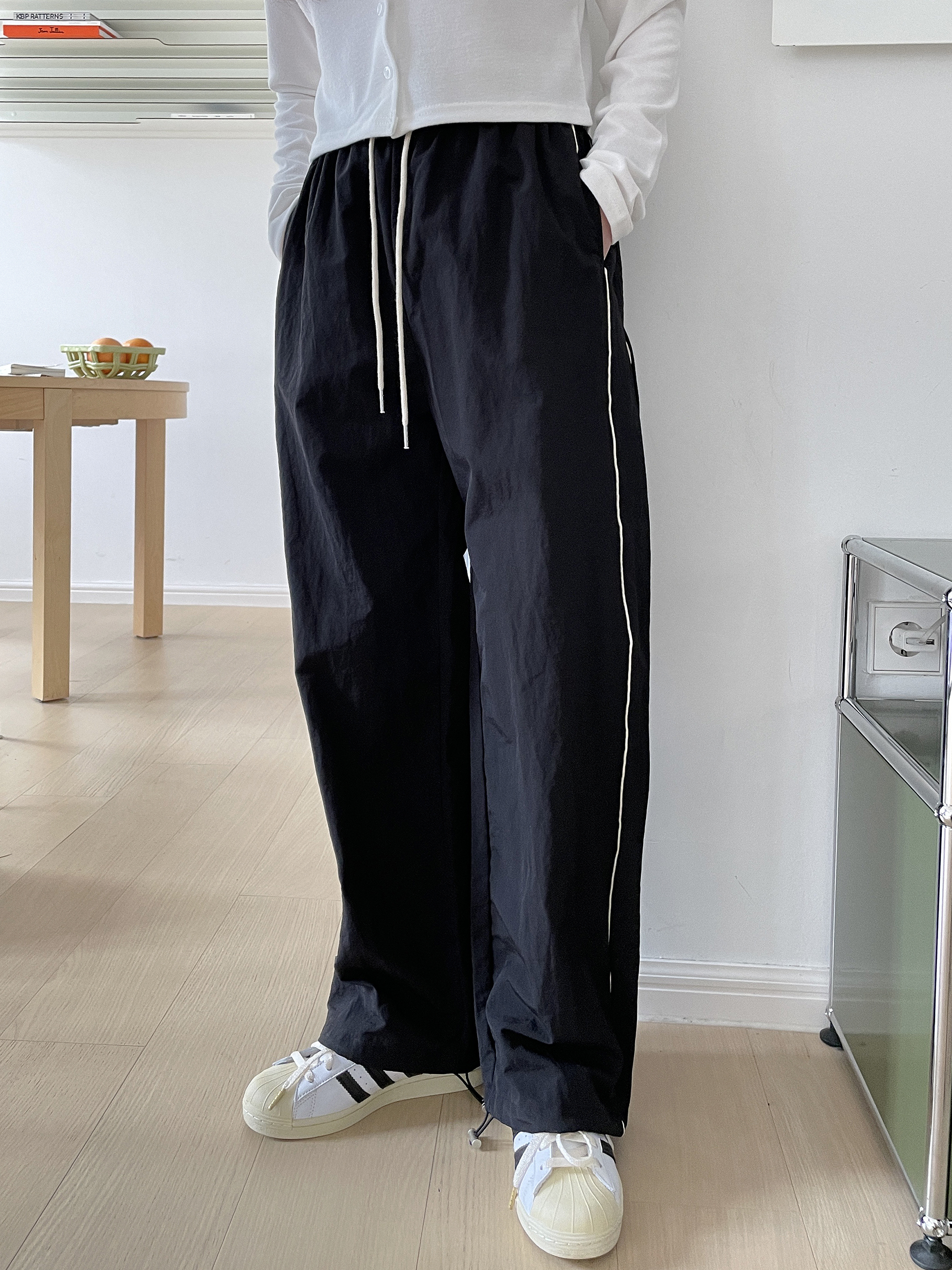 2WAYダブルパイピングナイロンパンツ | 詳細画像2