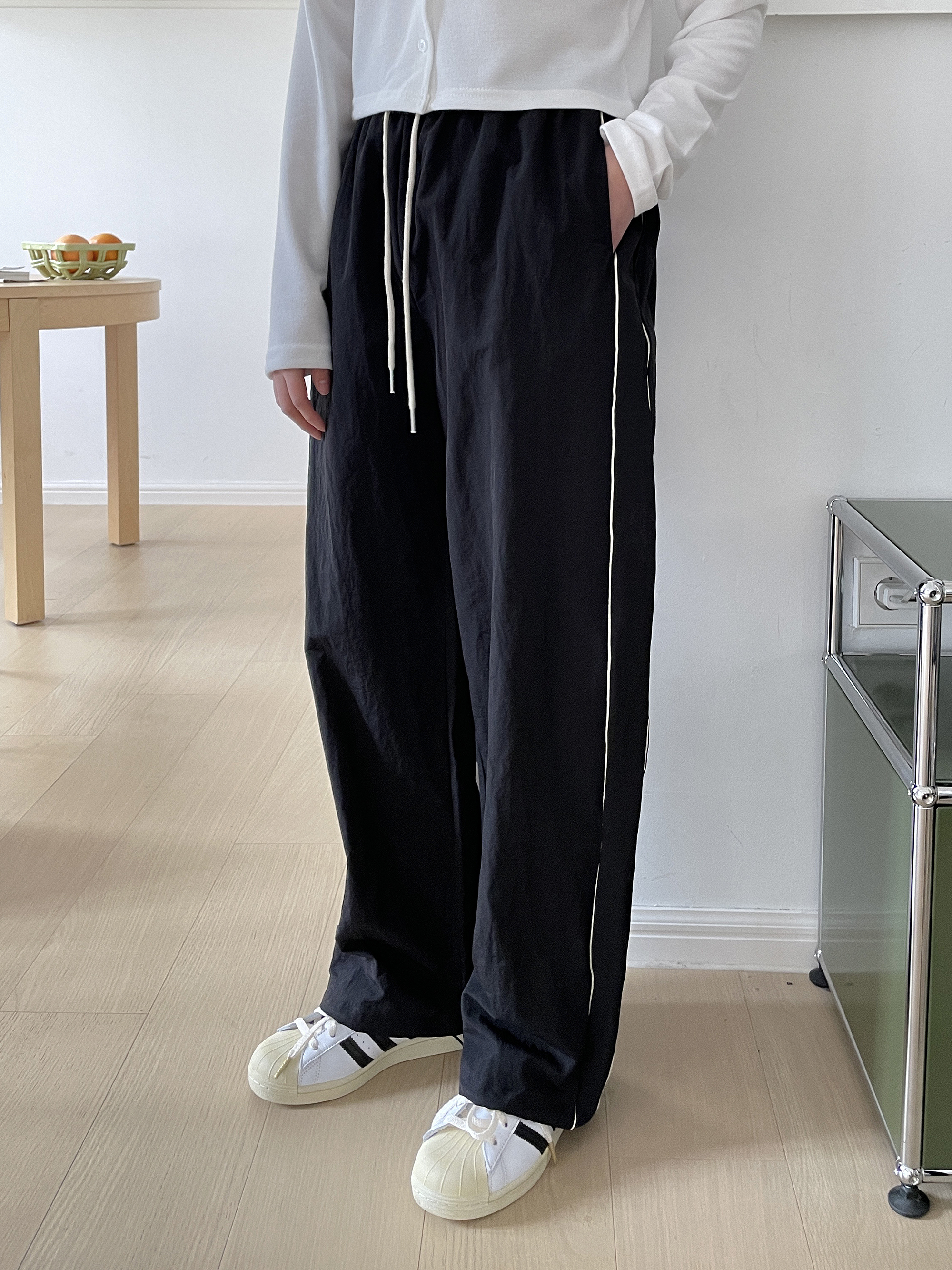 2WAYダブルパイピングナイロンパンツ | 詳細画像3