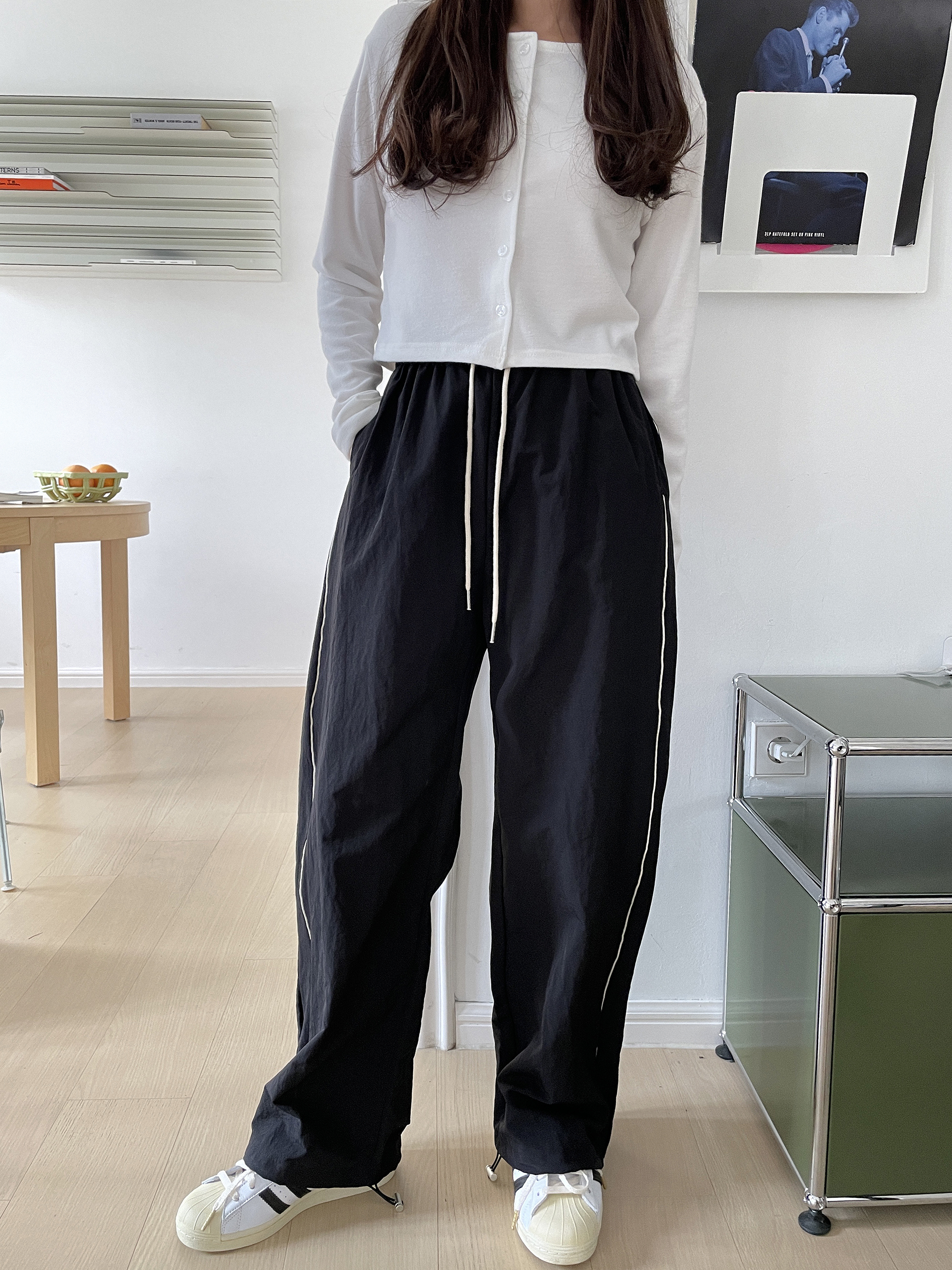 2WAYダブルパイピングナイロンパンツ | 詳細画像4