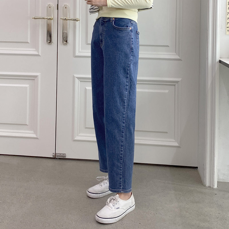 シークレットゴムテーパードデニムパンツ | 詳細画像7