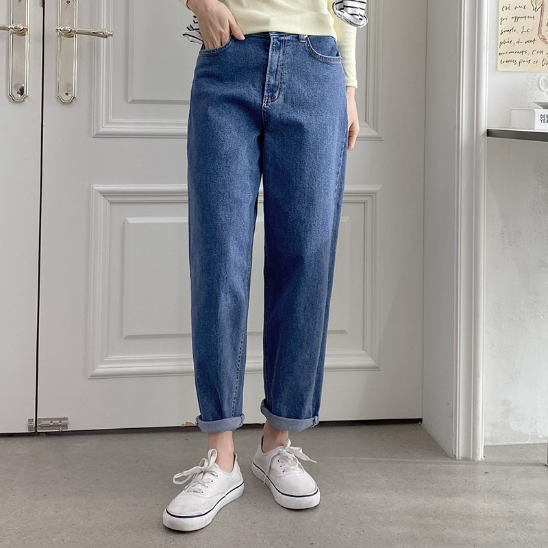 シークレットゴムテーパードデニムパンツ | 詳細画像10