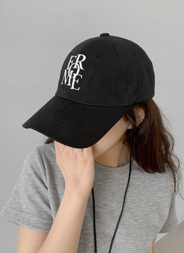 英字刺繍キャップ | レディースファッション通販 - DHOLIC