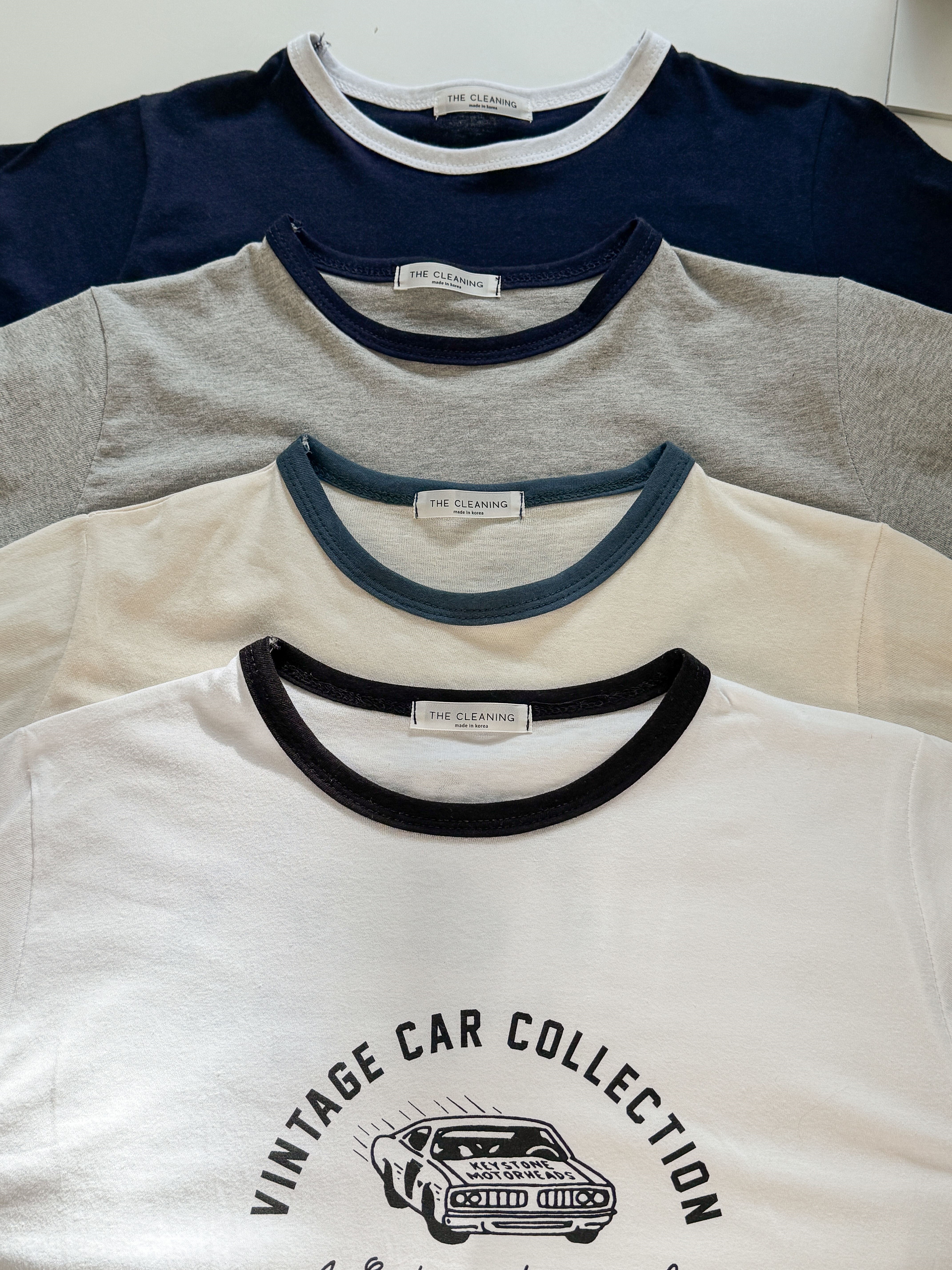 カープリント配色半袖Tシャツ | 詳細画像27