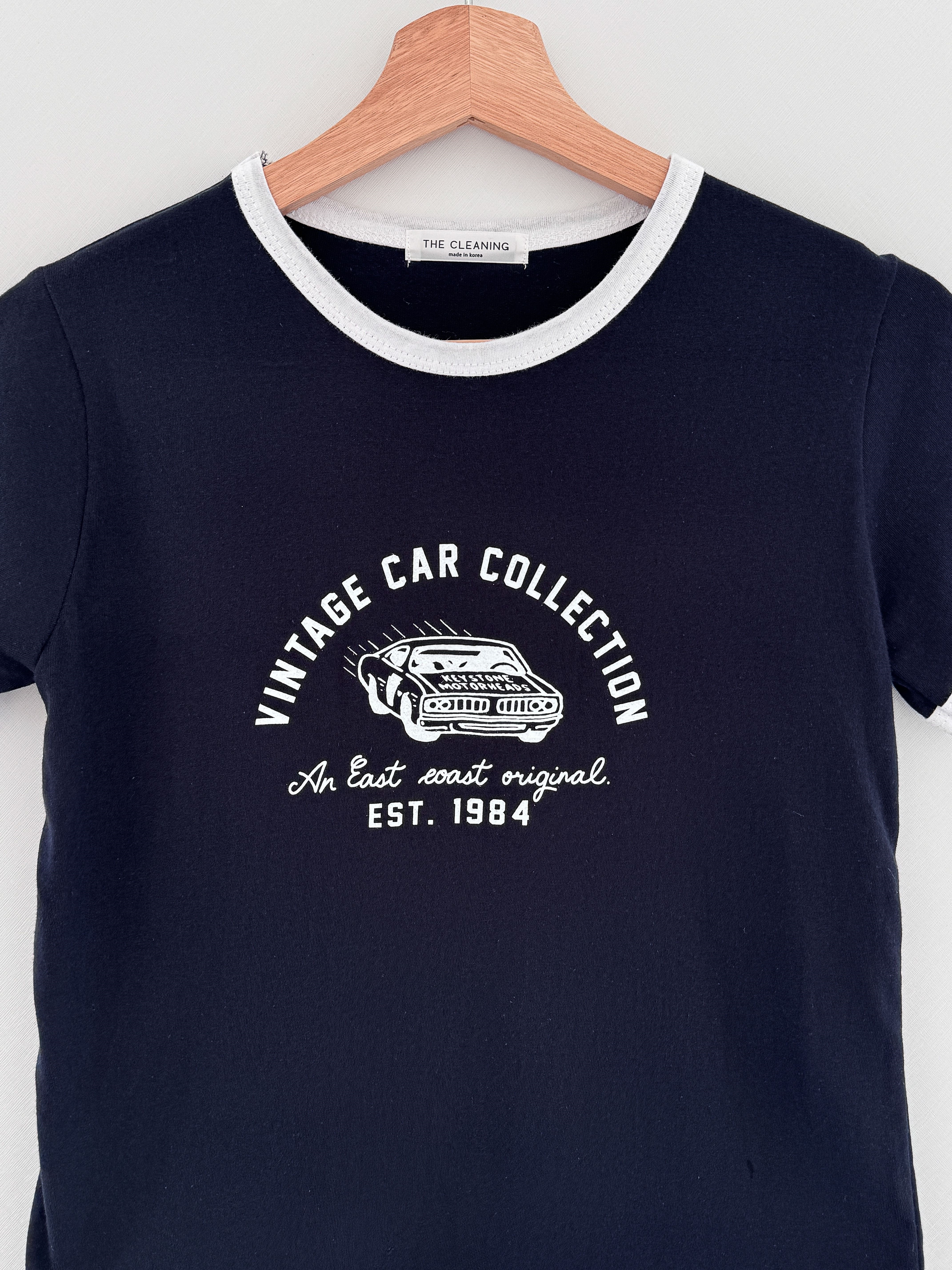 カープリント配色半袖Tシャツ | 詳細画像30
