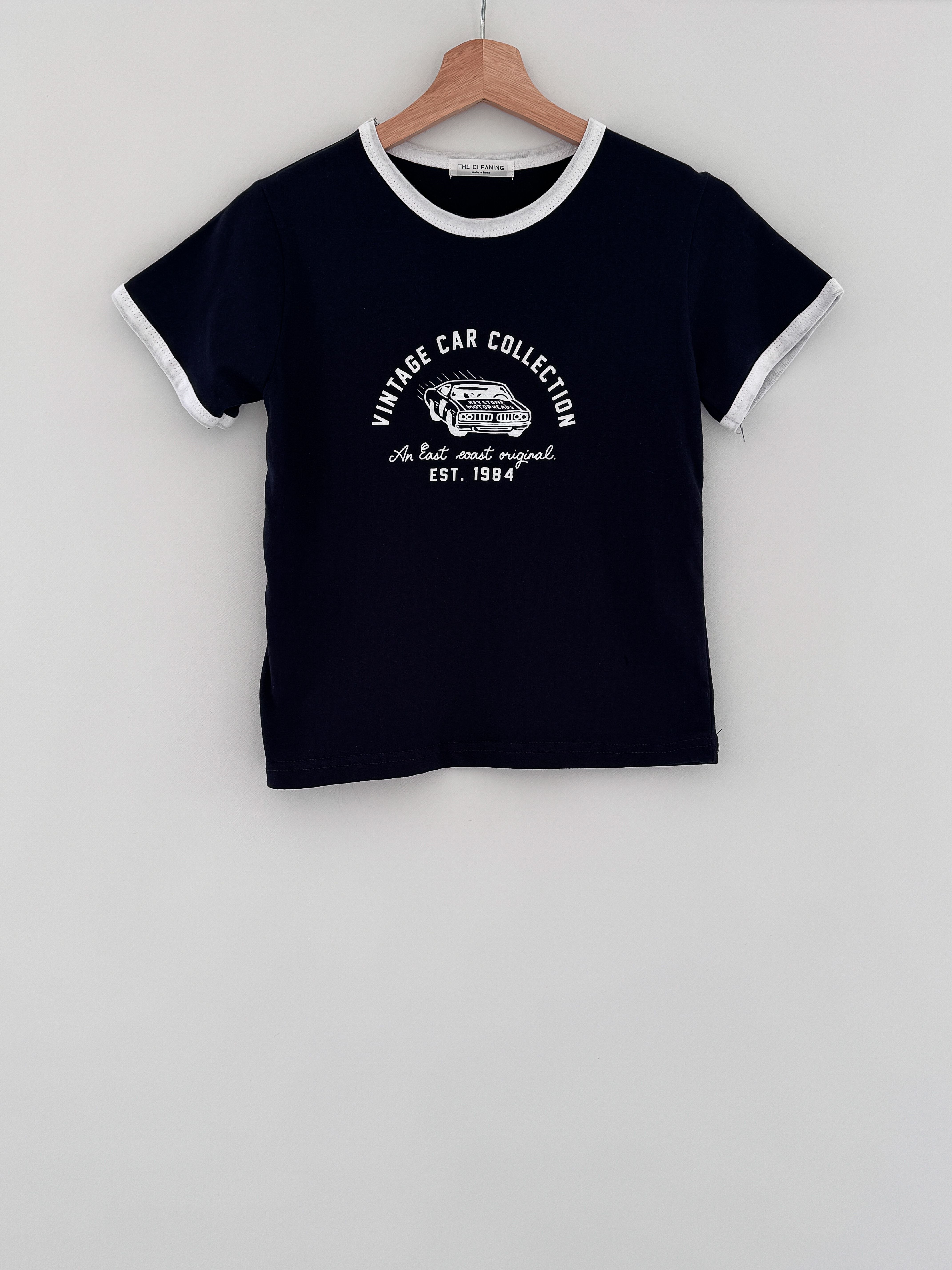 カープリント配色半袖Tシャツ | 詳細画像28
