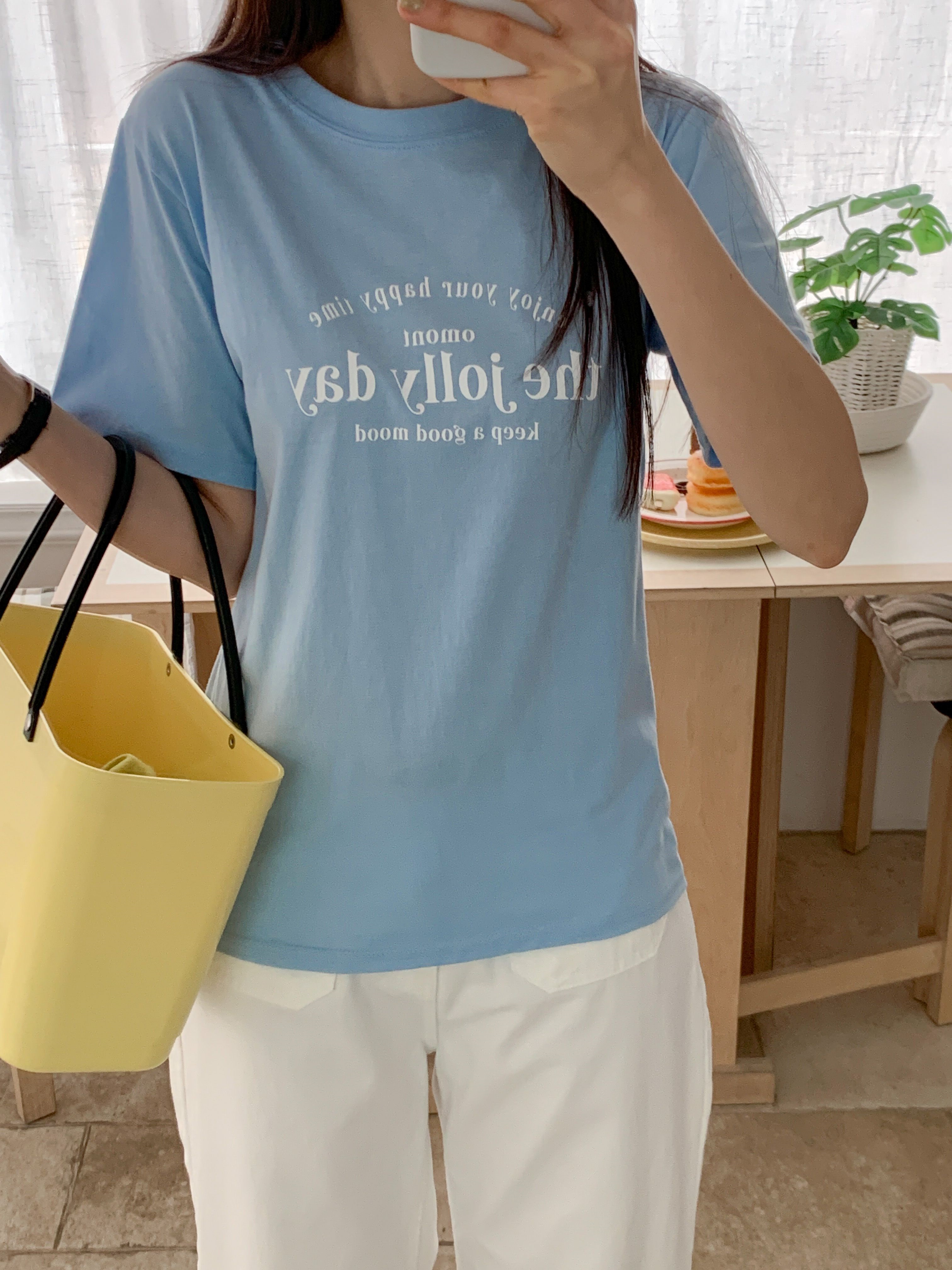jollyレタリング半袖Tシャツ | 詳細画像5