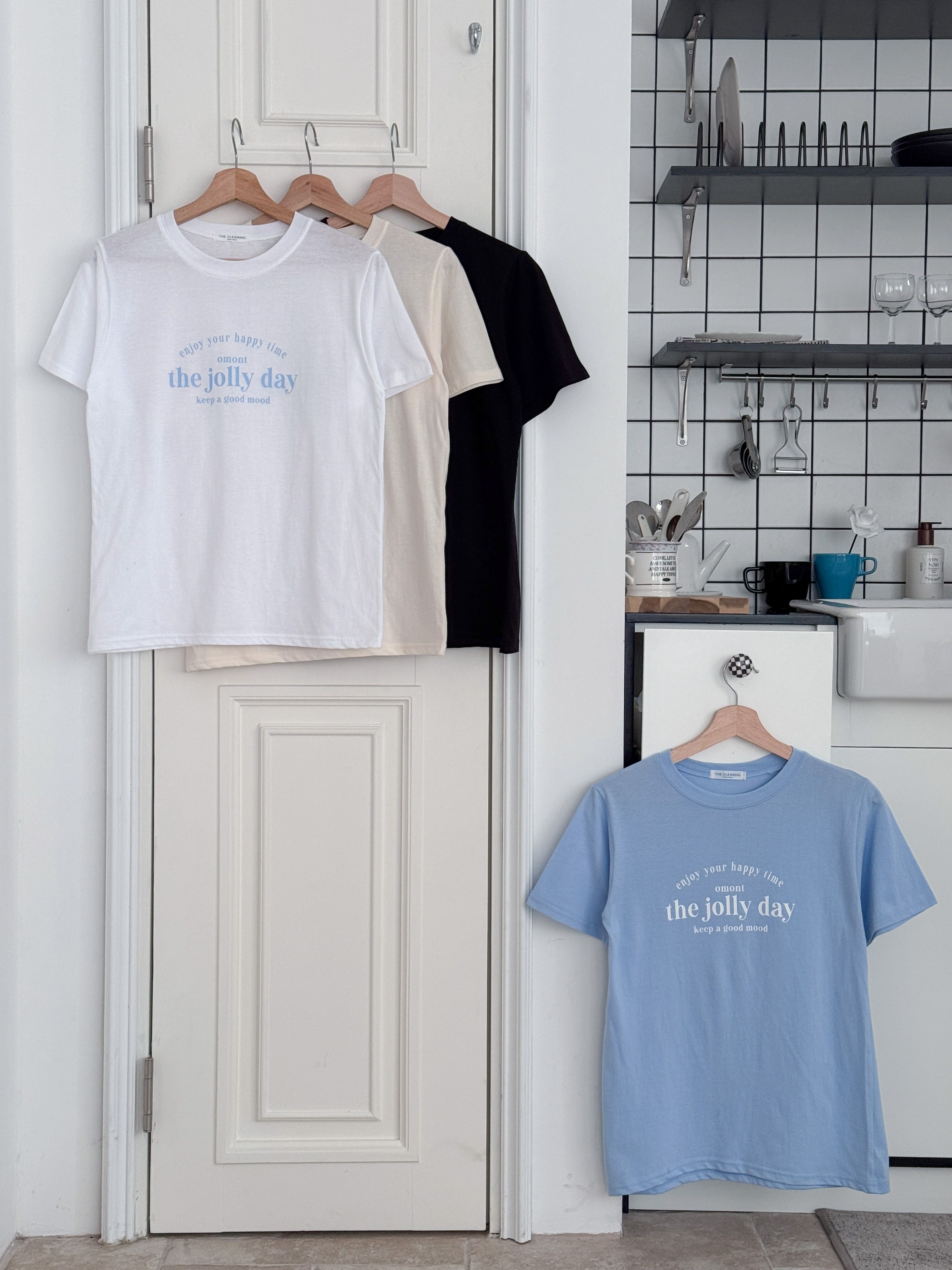 jollyレタリング半袖Tシャツ | 詳細画像14