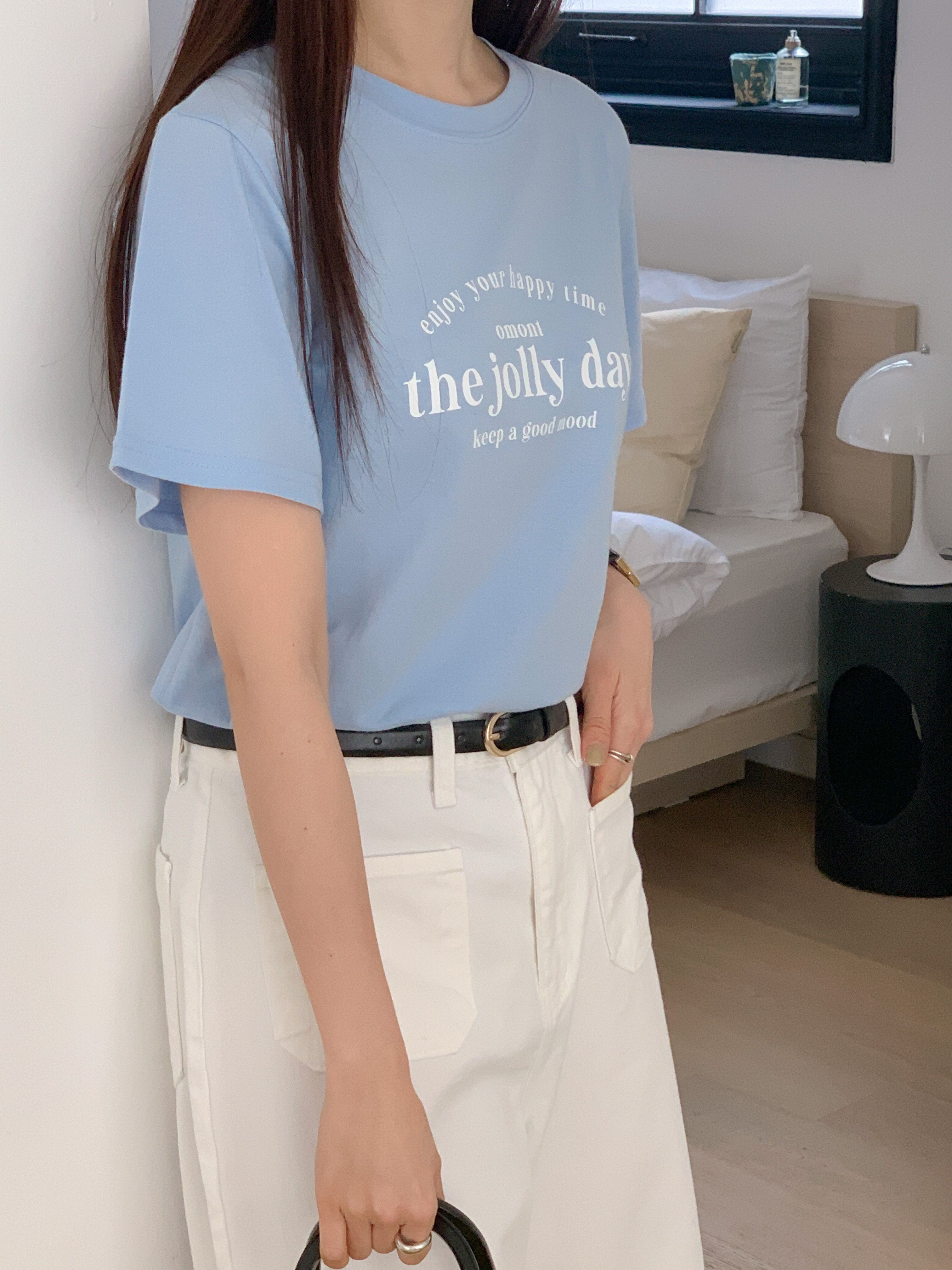 jollyレタリング半袖Tシャツ | 詳細画像22