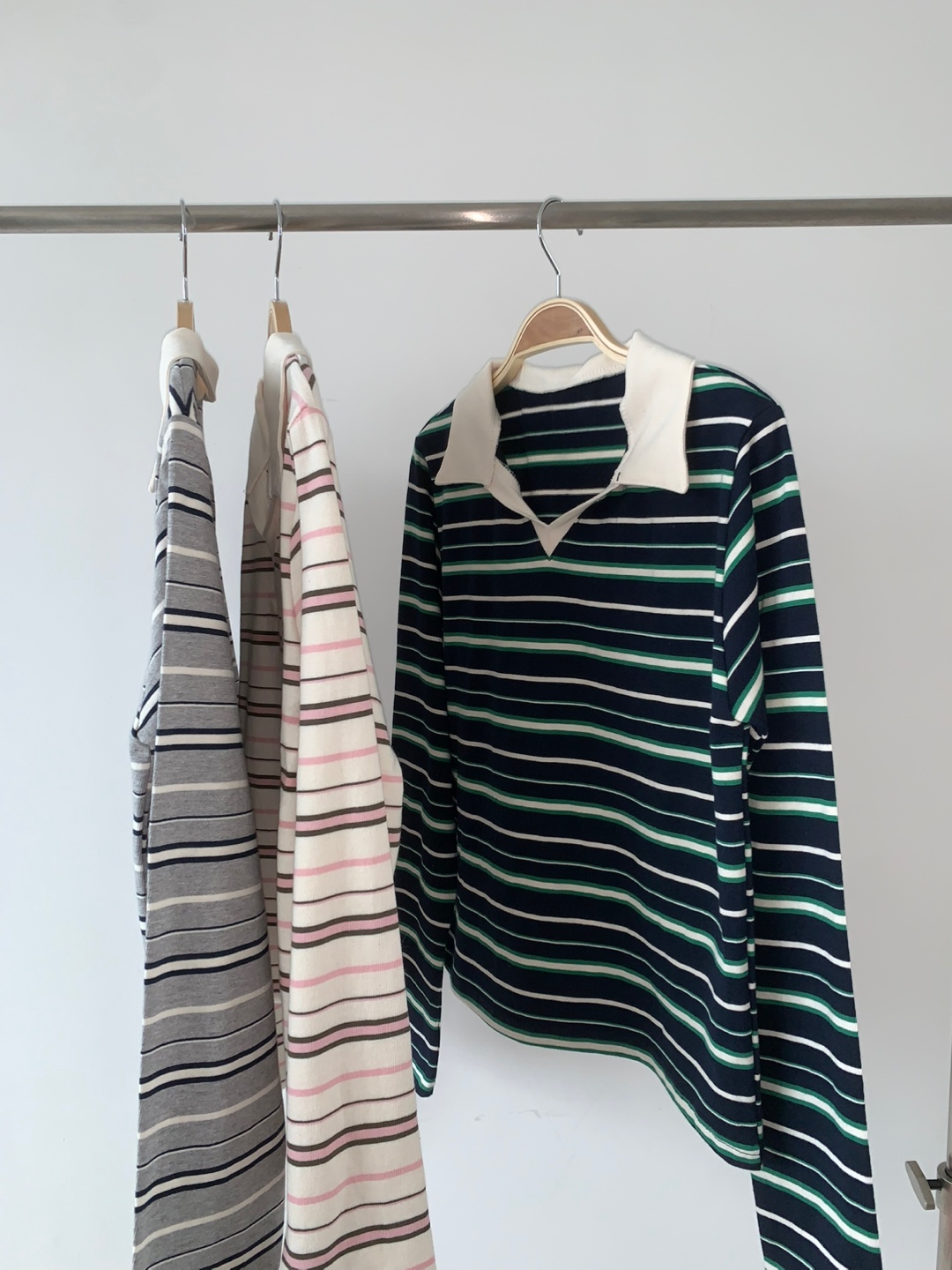 ボーダー配色スキッパーTシャツ | 詳細画像27