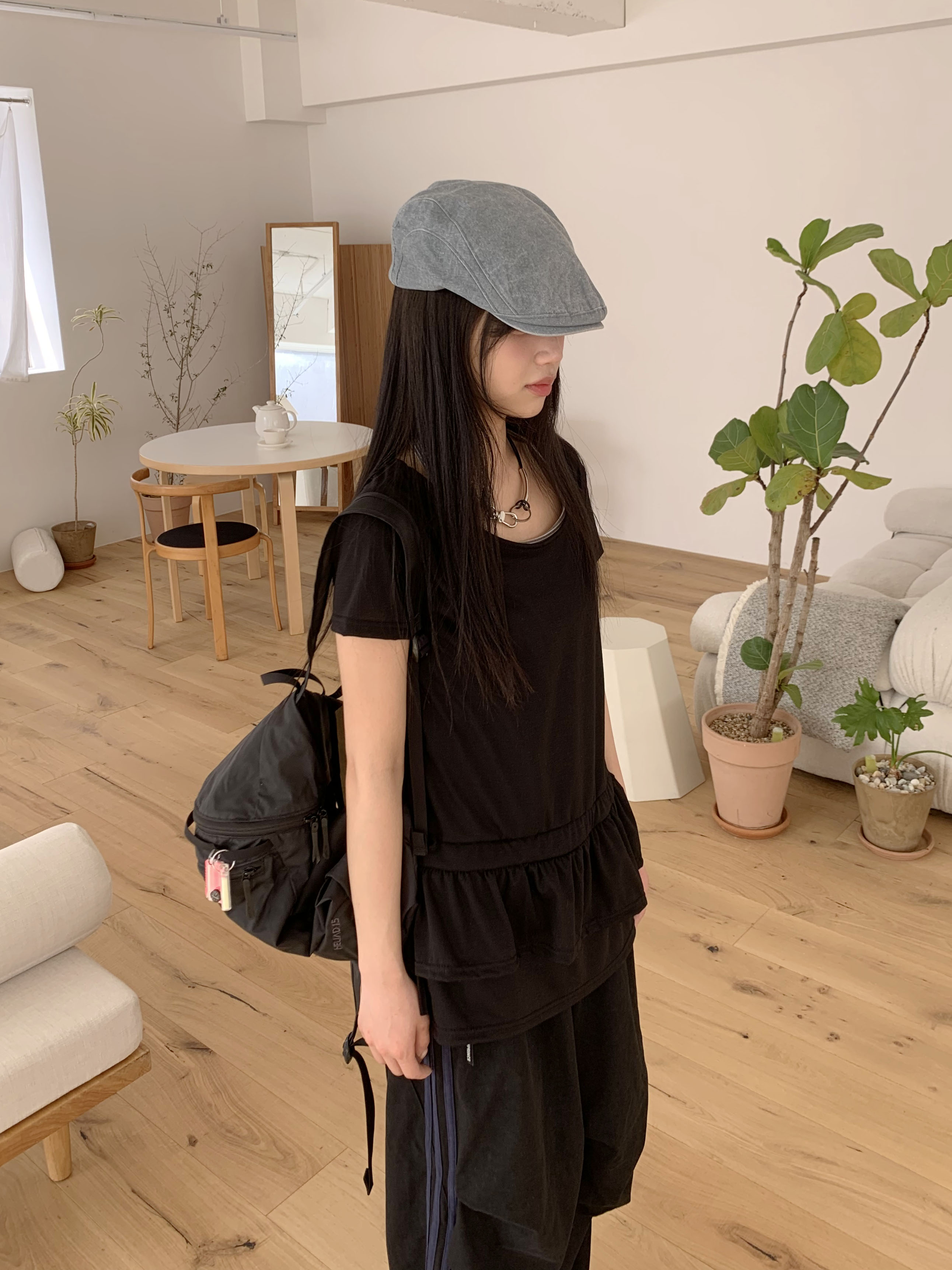 ドロストティアード半袖Tシャツ | 詳細画像2