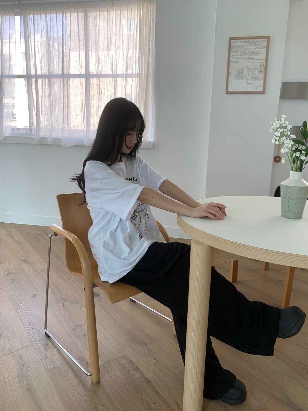 BIRTHDAYプリントボクシー半袖Tシャツ | 詳細画像5