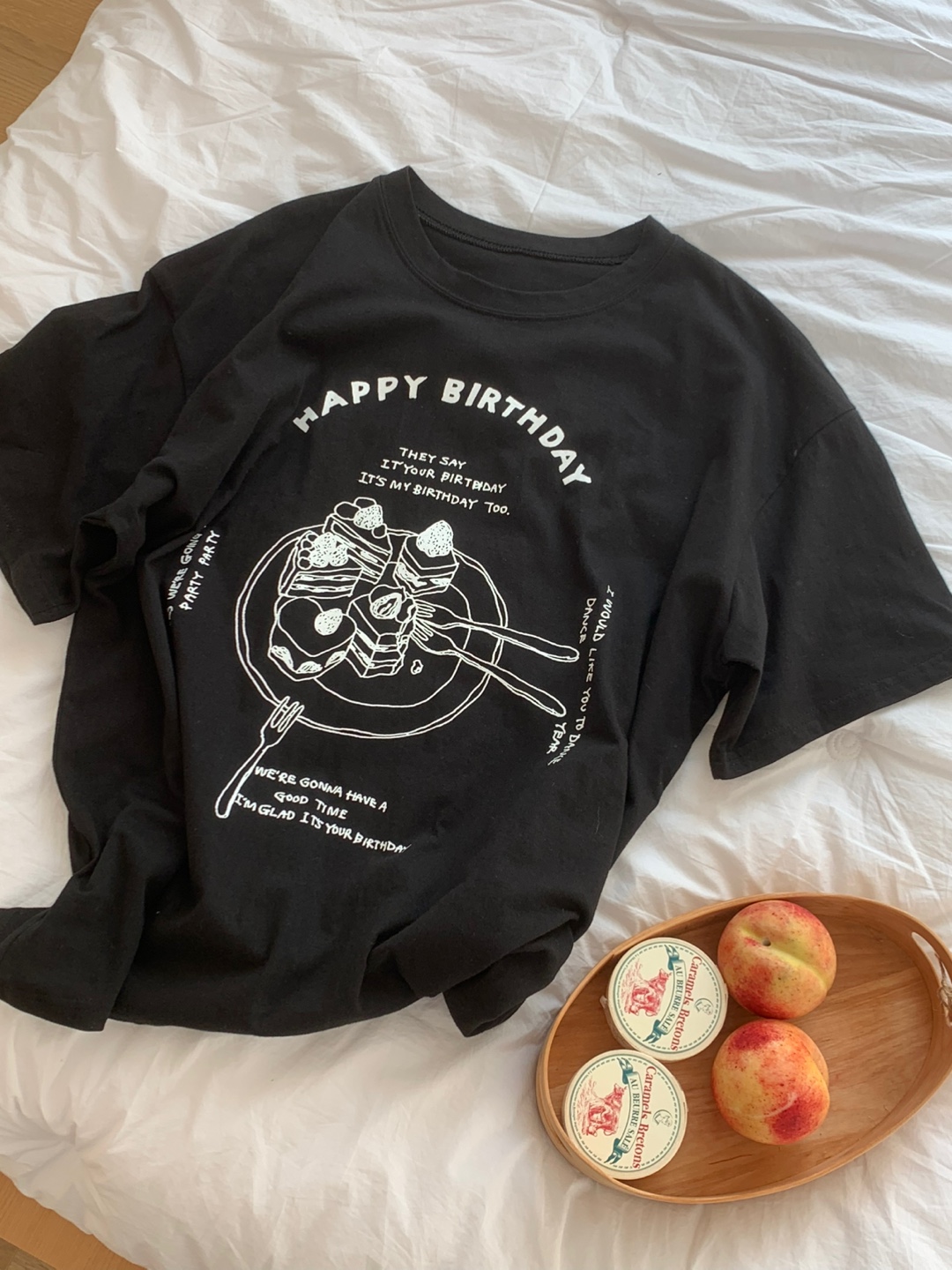 BIRTHDAYプリントボクシー半袖Tシャツ | 詳細画像11