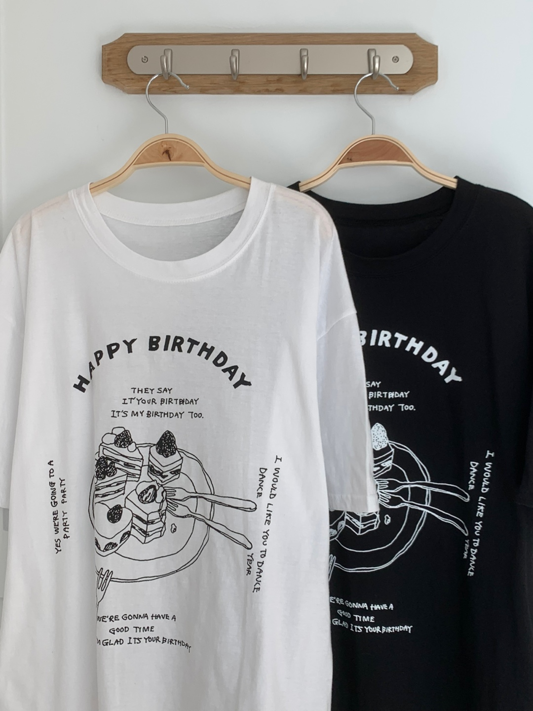 BIRTHDAYプリントボクシー半袖Tシャツ | 詳細画像13