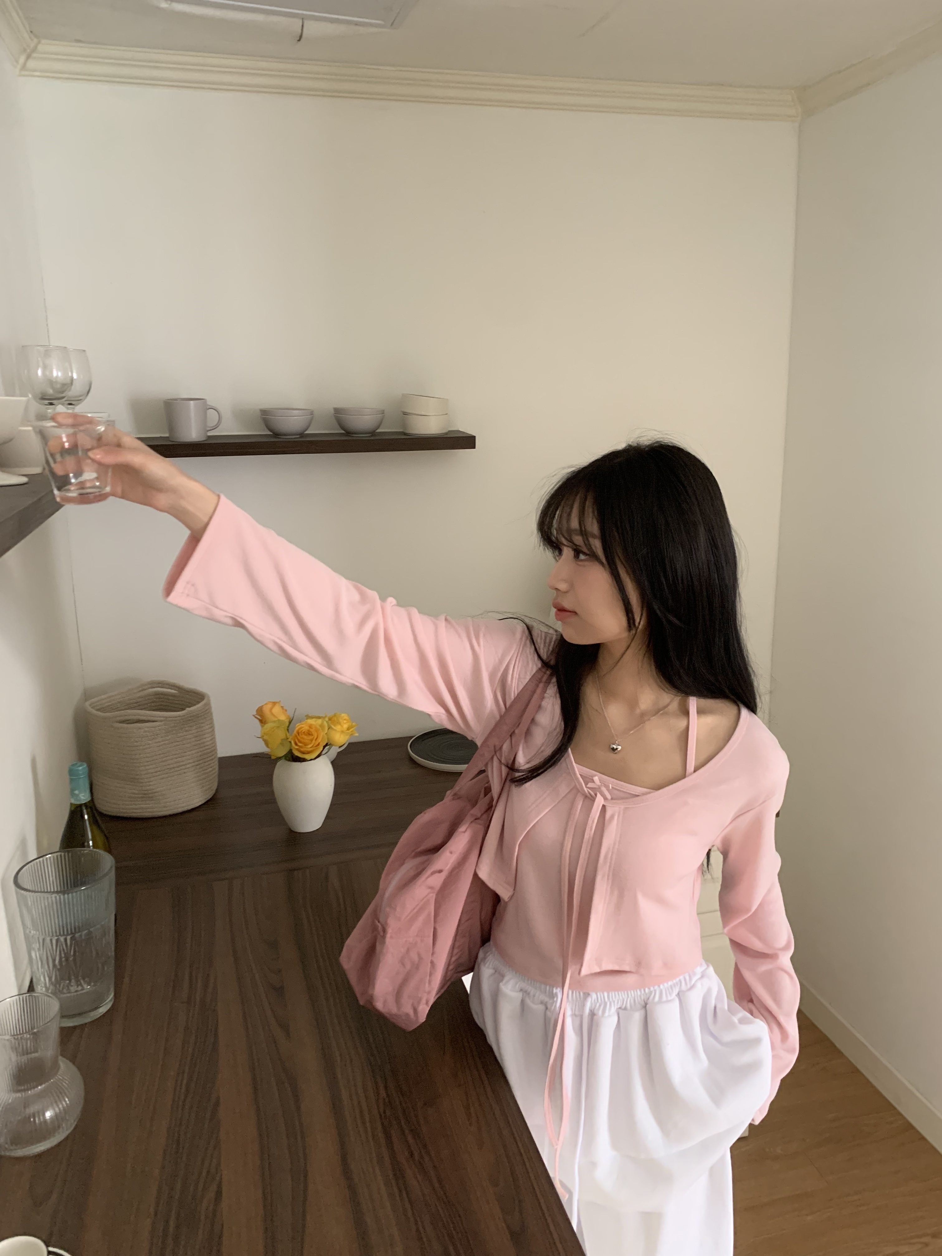 ドロストティアードスカートスウェットパンツ | 詳細画像15