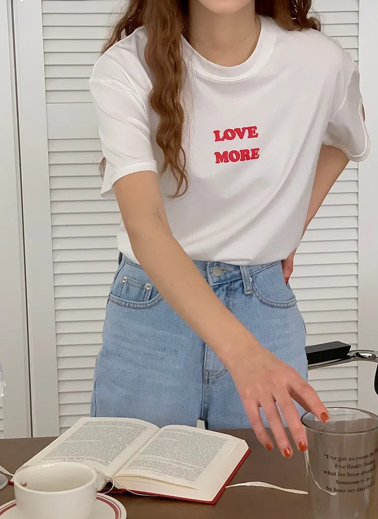 LOVE MORE半袖Tシャツ | 詳細画像1