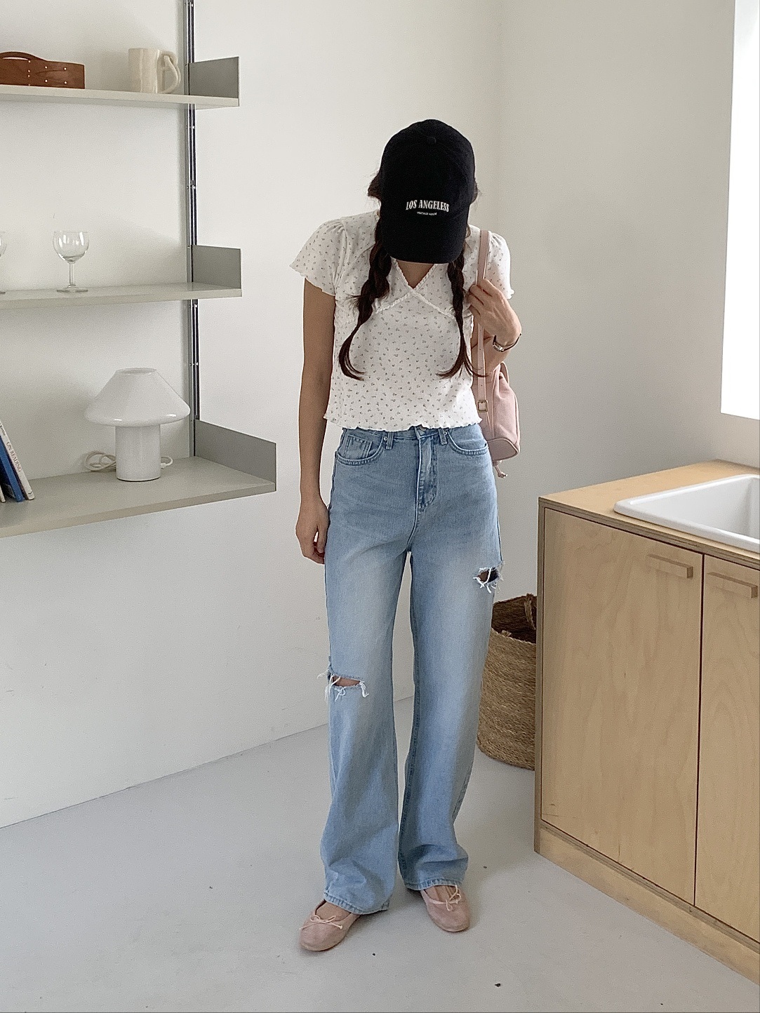 ダメージスリットストレートデニムパンツ | 詳細画像19