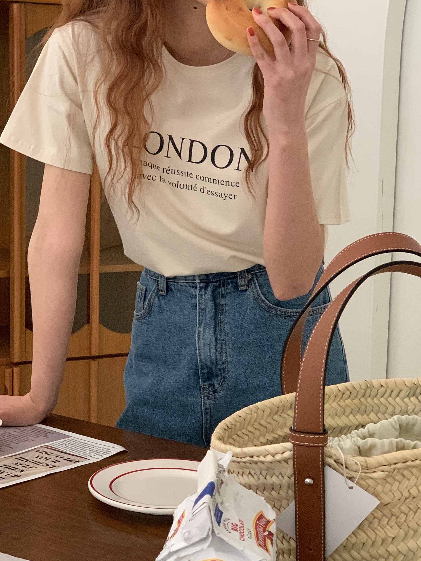 LONDONレタリング半袖Tシャツ | 詳細画像8