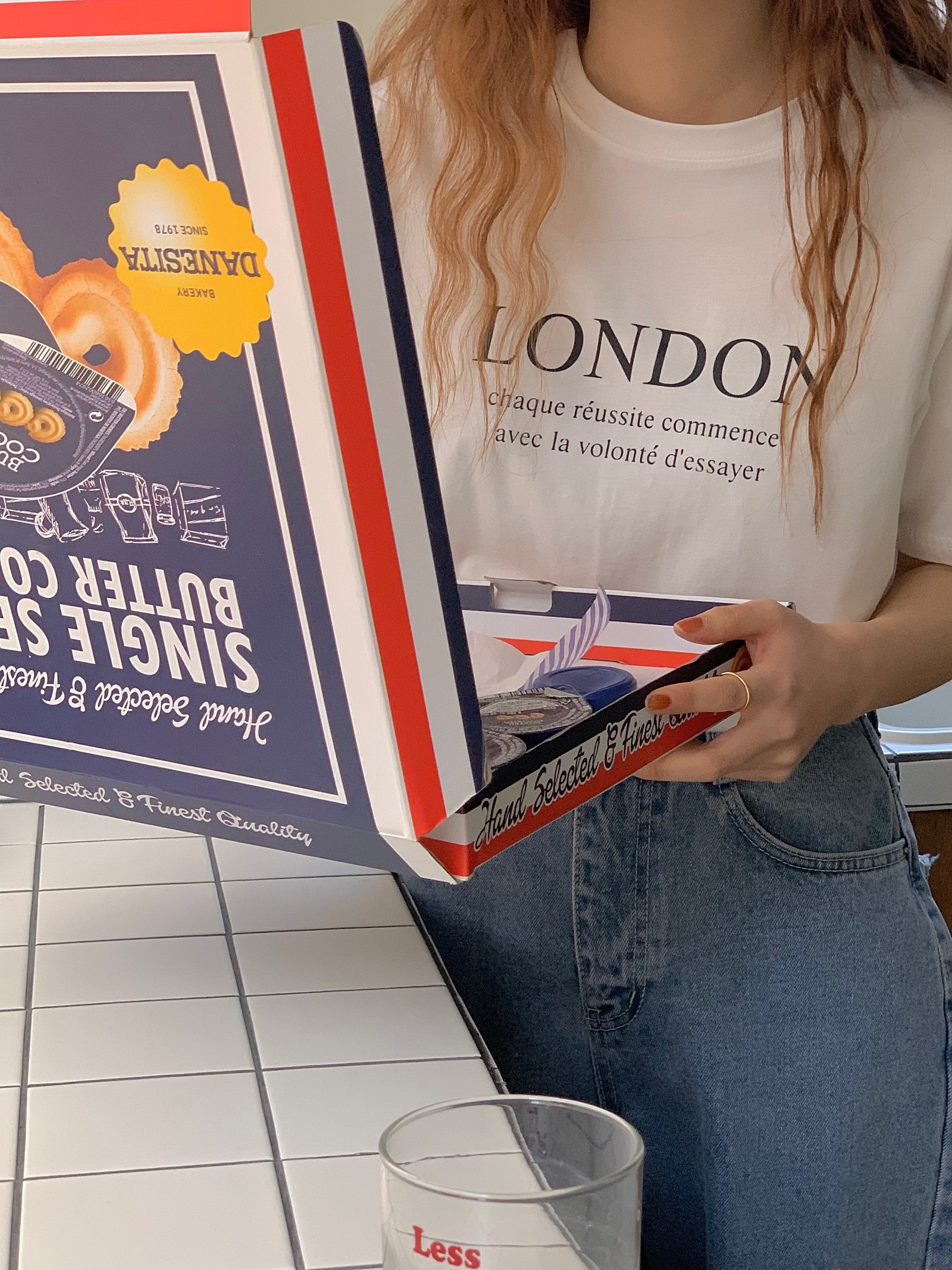 LONDONレタリング半袖Tシャツ | 詳細画像10