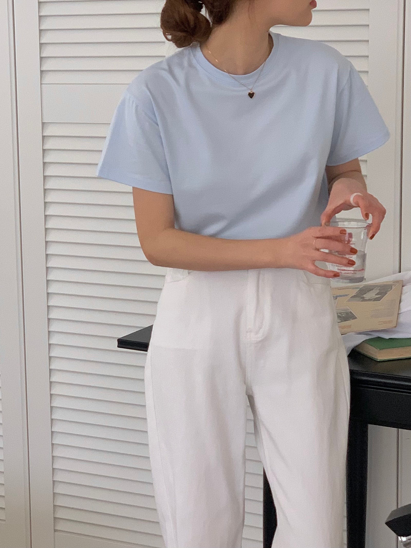ソフトタッチラウンド半袖Tシャツ | 詳細画像10