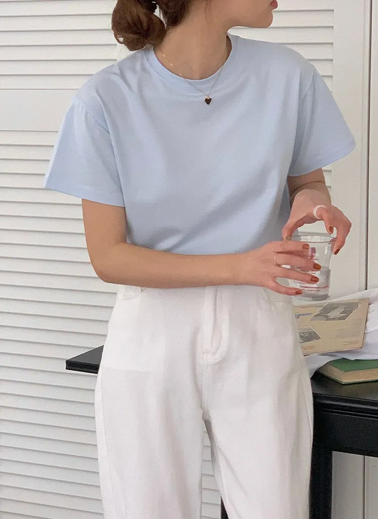 ソフトタッチラウンド半袖Tシャツ | 詳細画像1