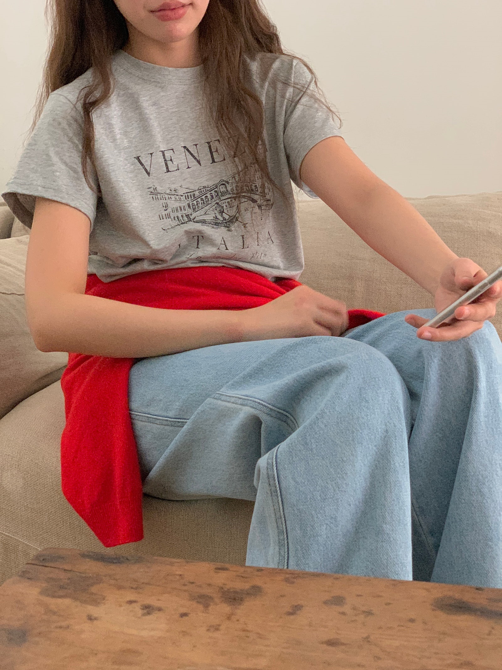 VENEZIAプリント半袖Tシャツ | 詳細画像3