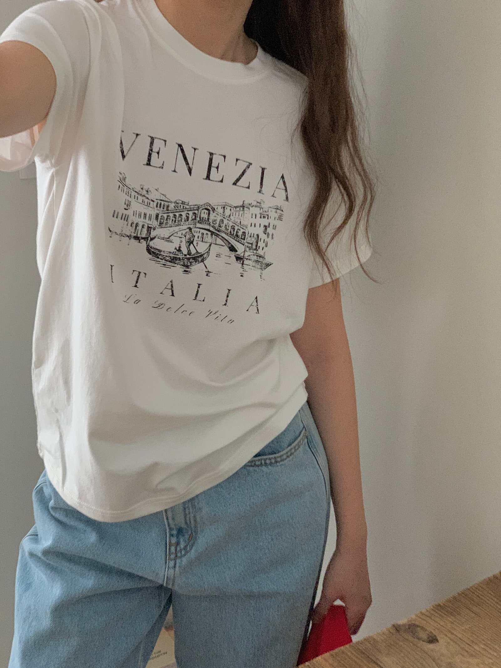 VENEZIAプリント半袖Tシャツ | 詳細画像14
