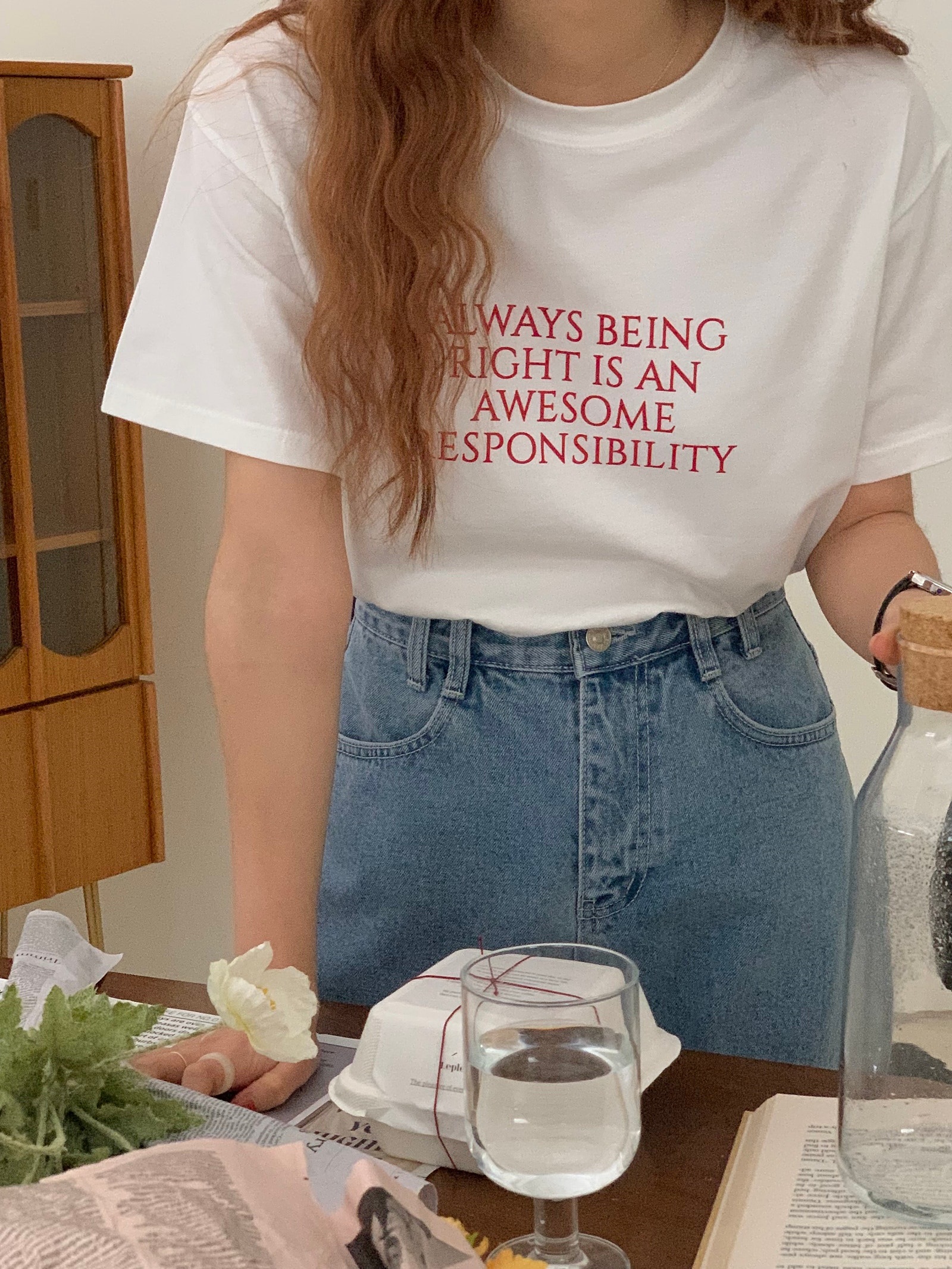ALWAYSレタリング半袖Tシャツ | 詳細画像10