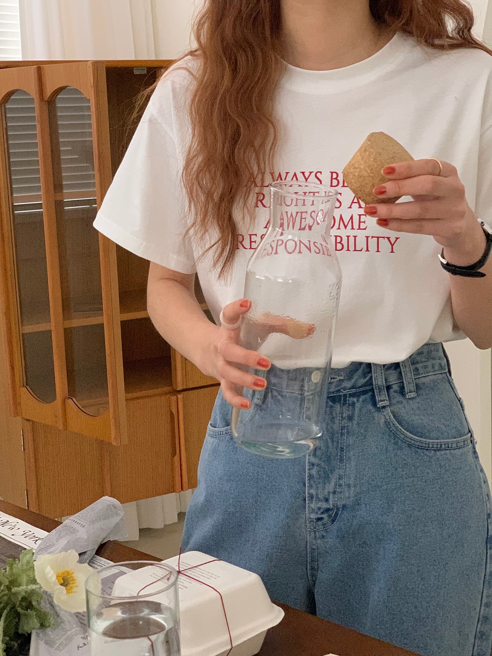 ALWAYSレタリング半袖Tシャツ | 詳細画像11