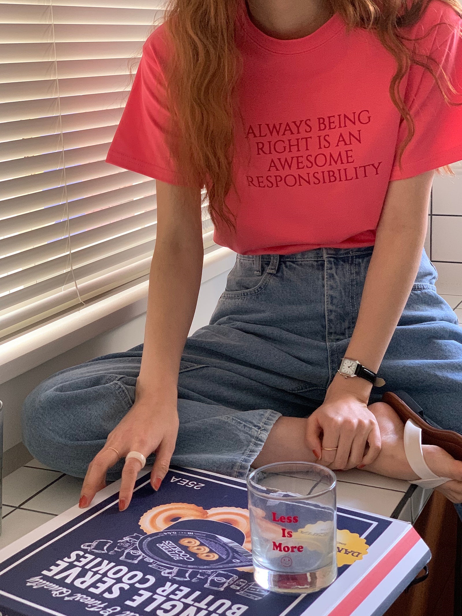 ALWAYSレタリング半袖Tシャツ | 詳細画像3