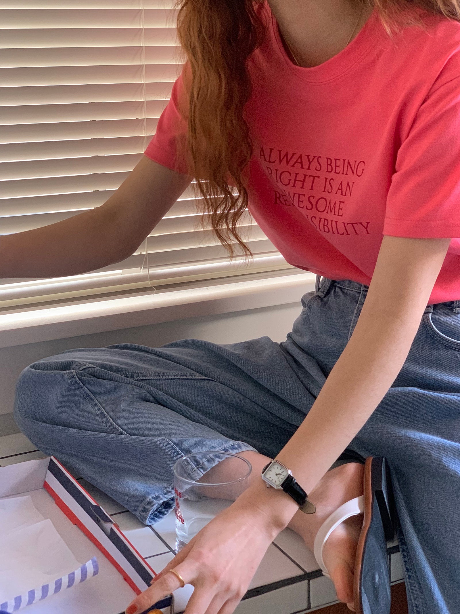 ALWAYSレタリング半袖Tシャツ | 詳細画像5