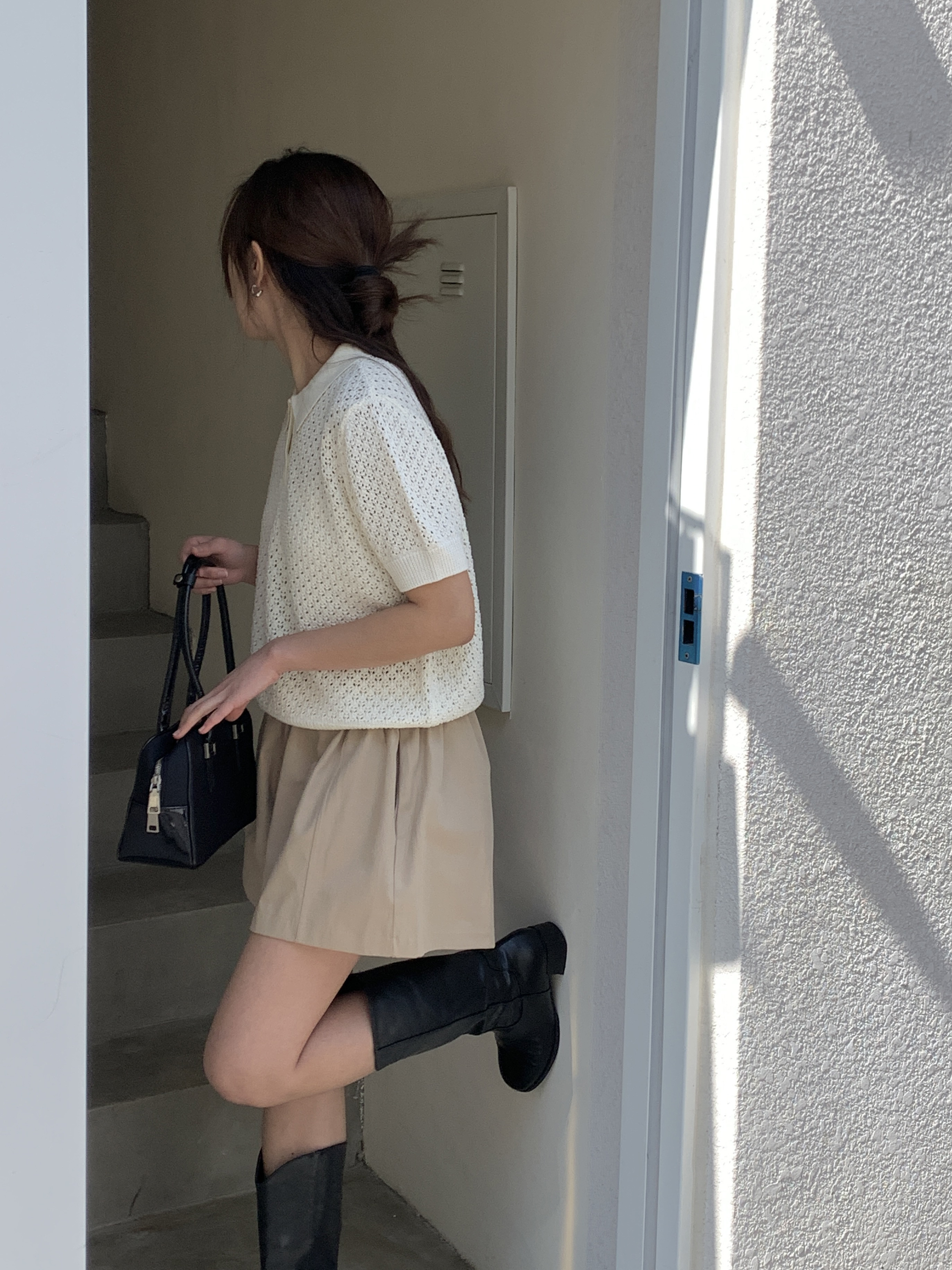 Aラインイージーショートパンツ | 詳細画像13