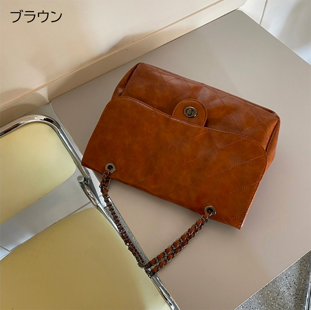 キルティング風チェーントートバッグ | 詳細画像15
